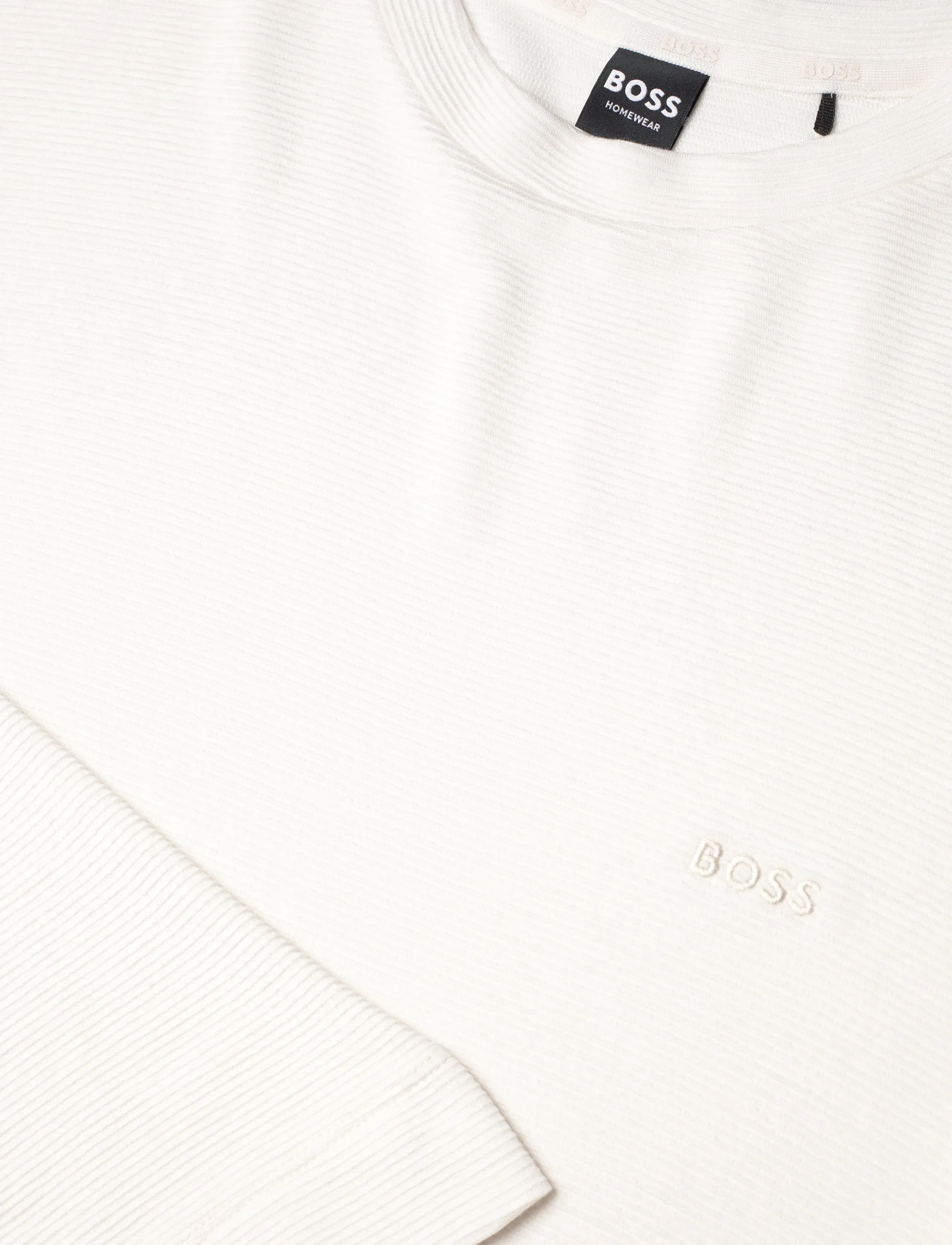 BOSS - Ottoman_Sweatshirt - overdele - open white - 2