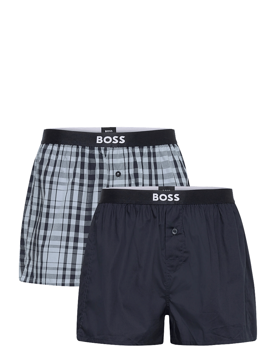 BOSS - 2P Boxer Shorts EW - multipack underpants - open blue - 0