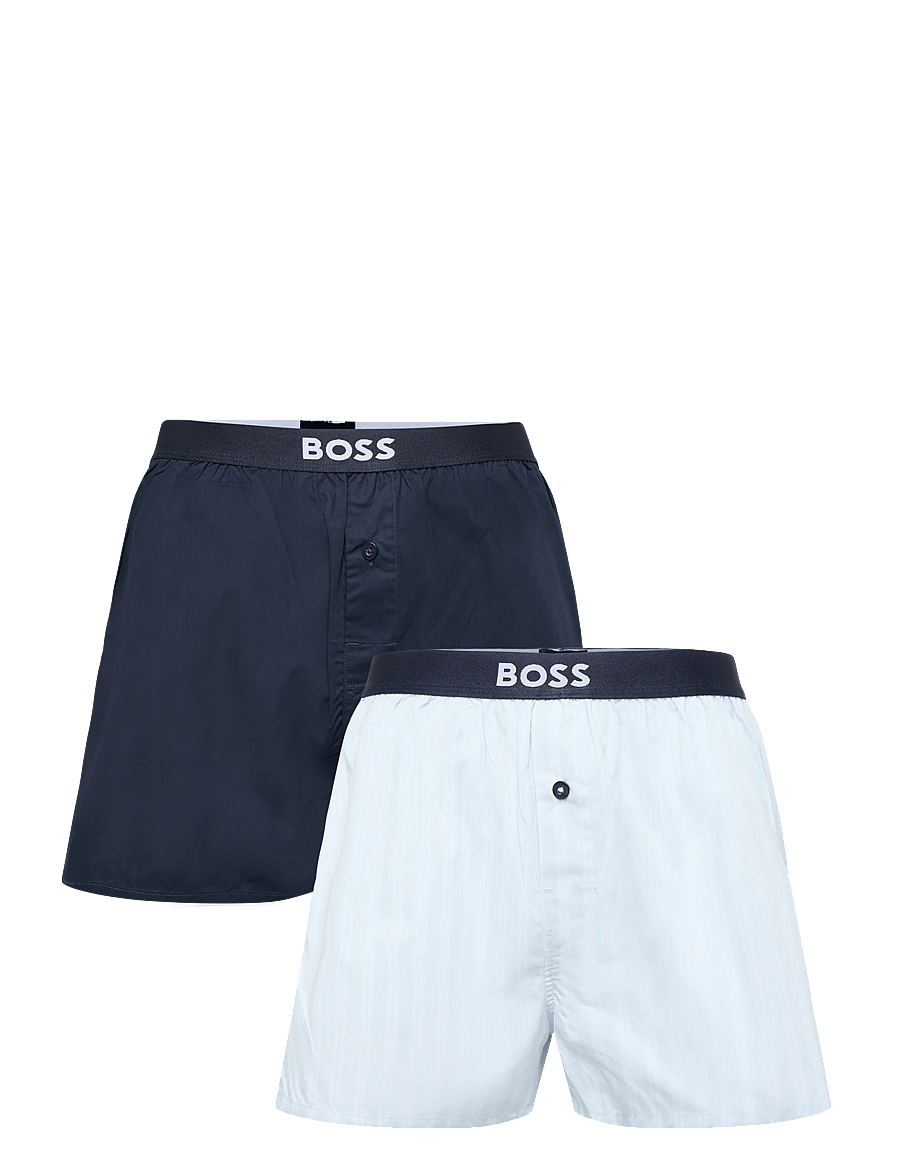 BOSS - 2P Boxer Shorts EW - unterhosen im multipack - open blue - 0