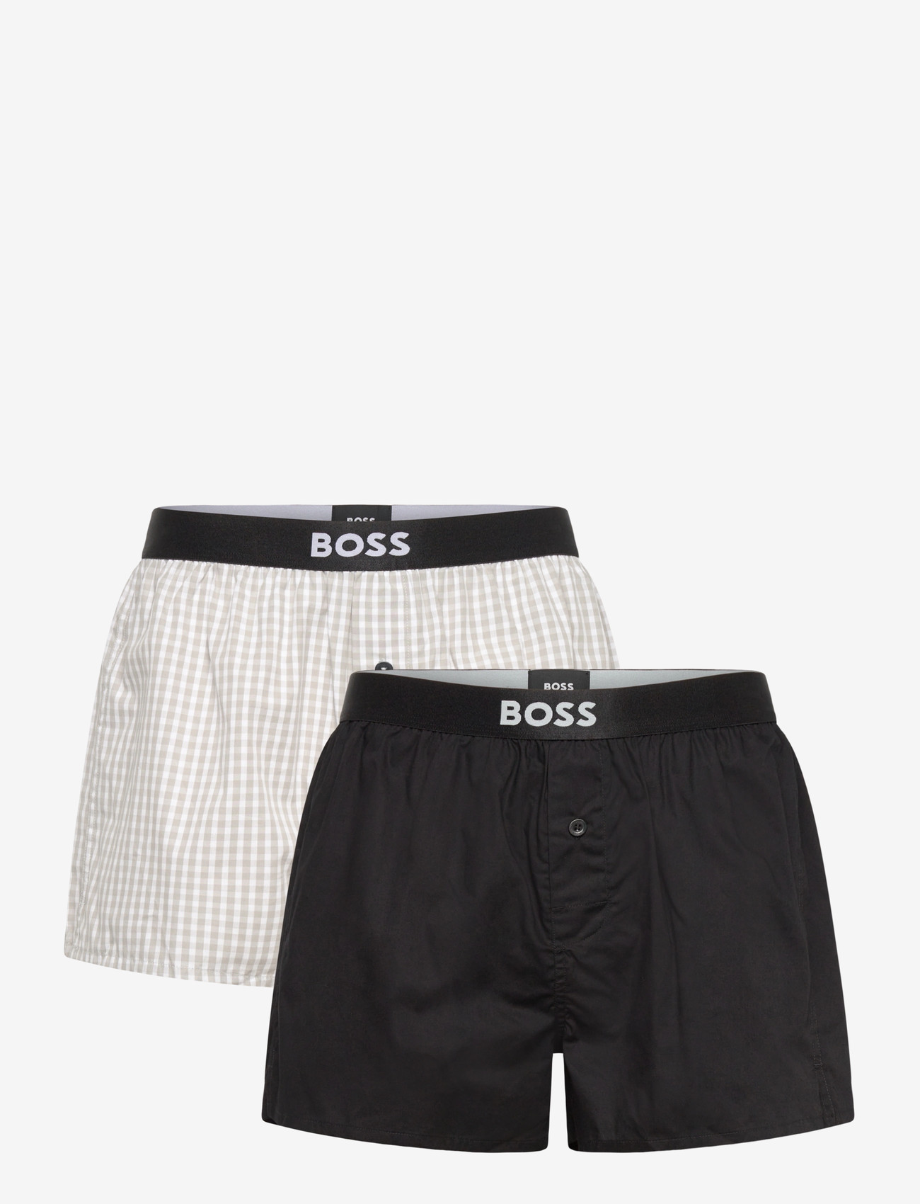 BOSS - 2P Boxer Shorts EW - multipack kalsonger - open grey - 0