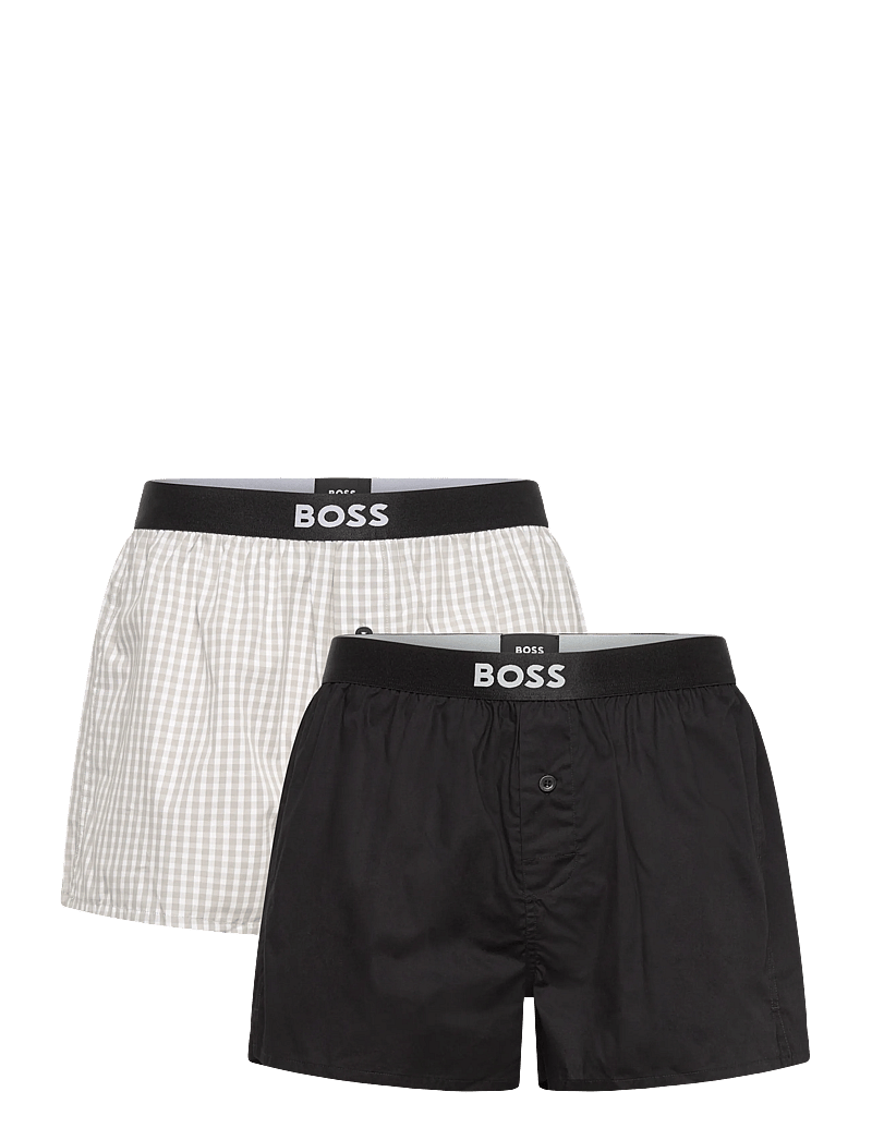 BOSS - 2P Boxer Shorts EW - multipack kalsonger - open grey - 0