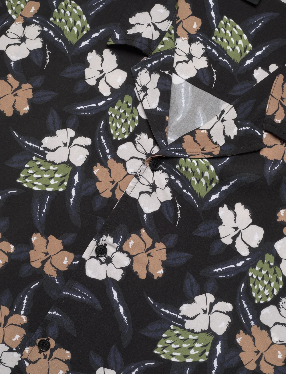 BOSS - Beach Shirt - laisvalaikio marškiniai - black - 3