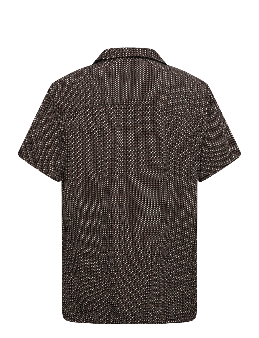 BOSS - Beach Shirt - kurzarmhemden - black - 1