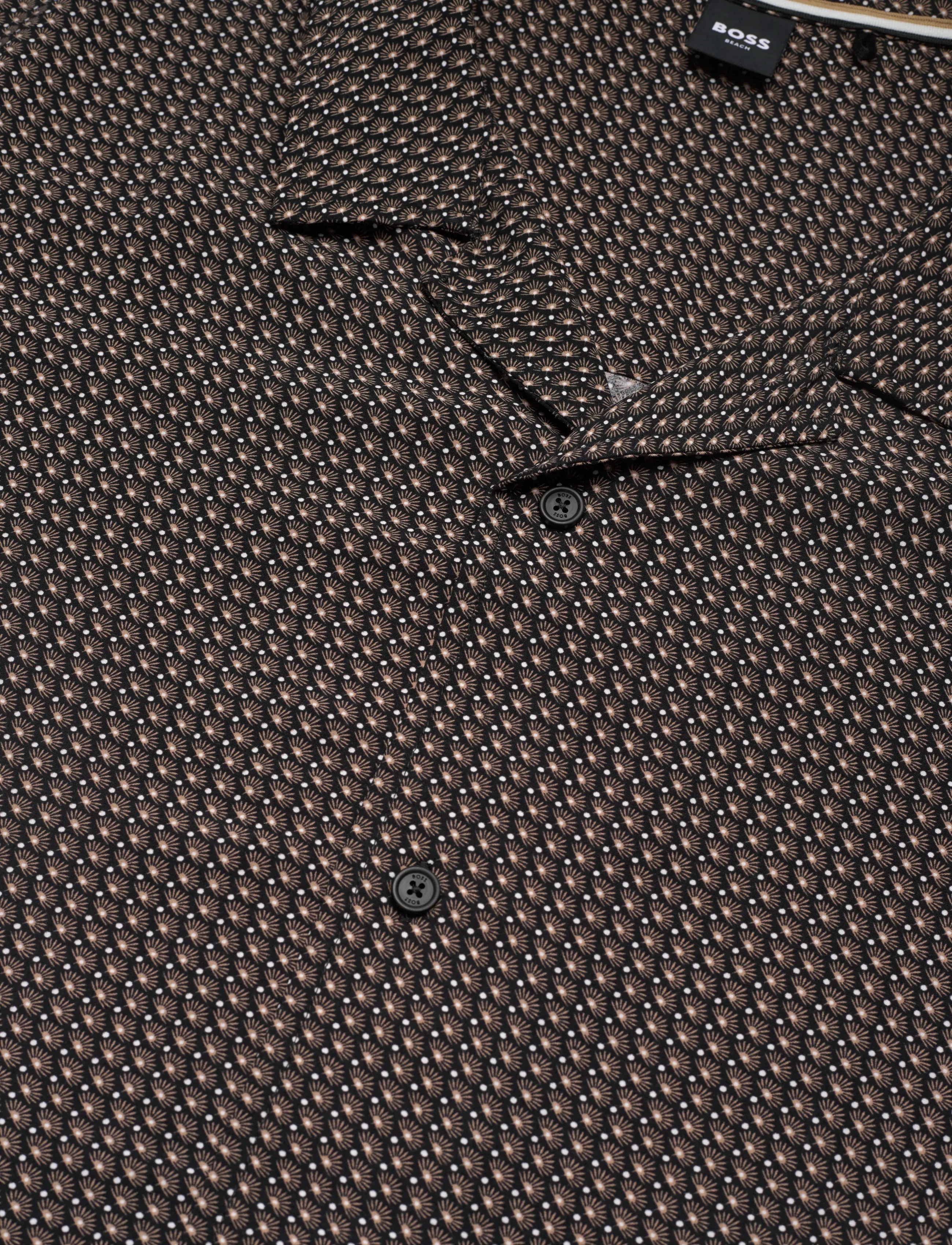BOSS - Beach Shirt - kuviolliset paidat - black - 3