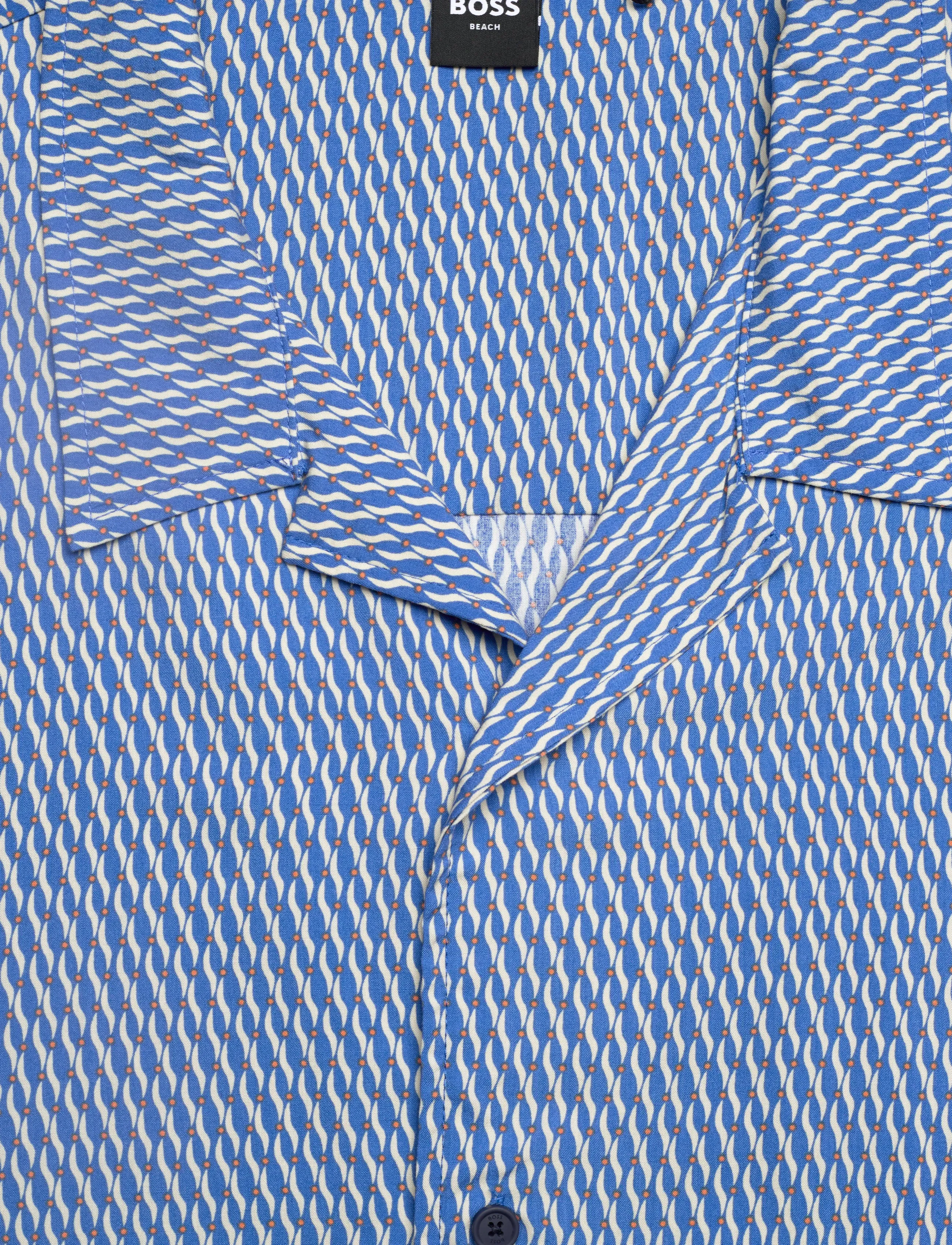 BOSS - Beach Shirt - skjorter med mønster - bright blue - 2
