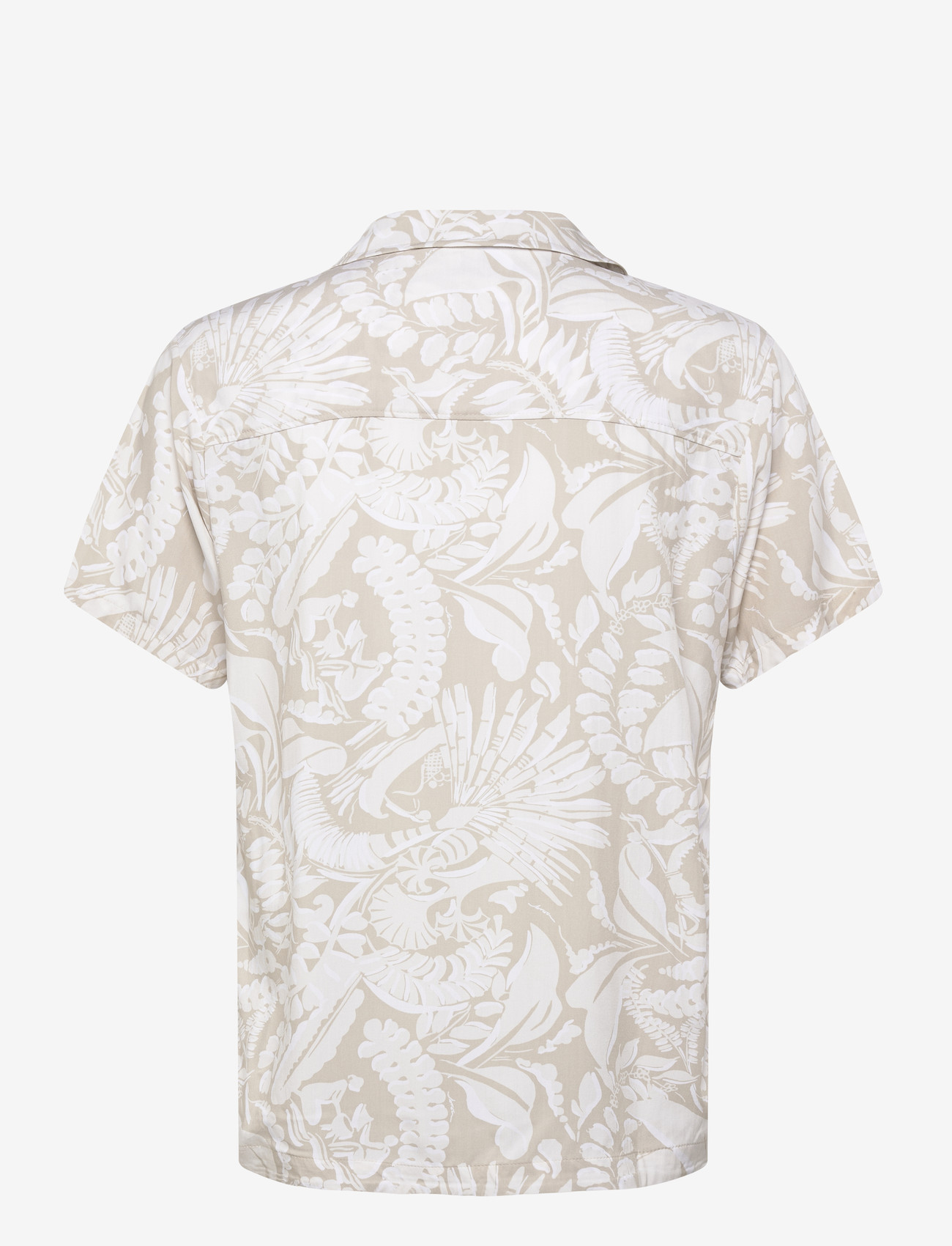 BOSS - Beach Shirt - mönstrade skjortor - light beige - 2