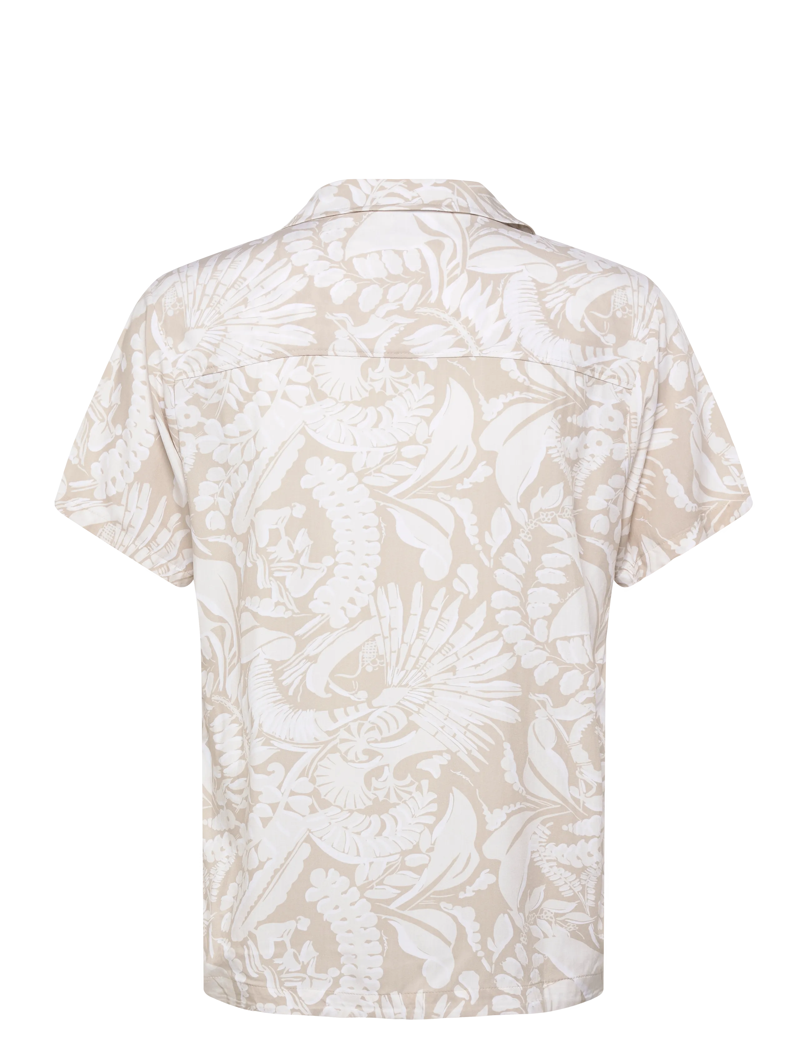 BOSS - Beach Shirt - kortærmede skjorter - light beige - 2