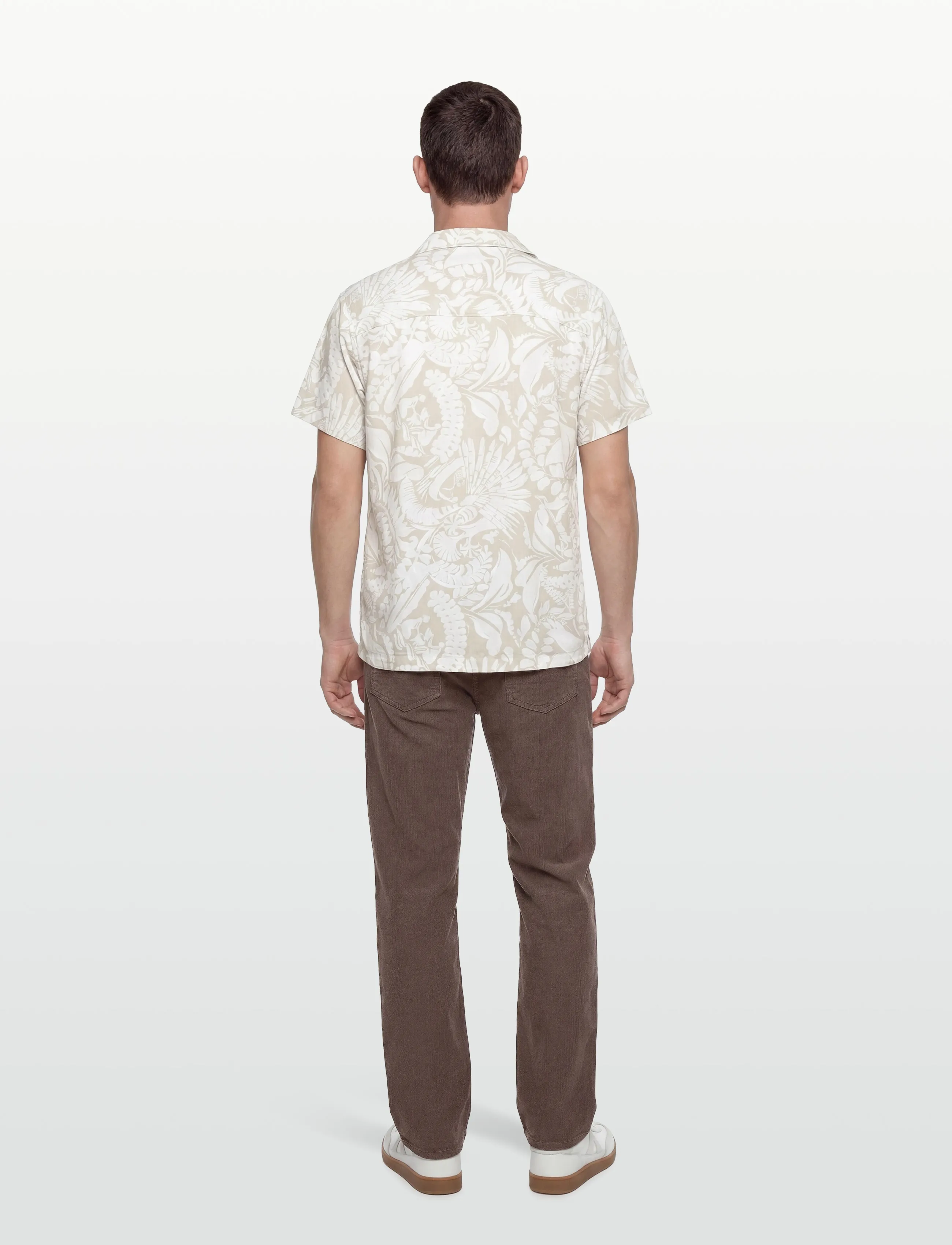 BOSS - Beach Shirt - kortærmede skjorter - light beige - 4