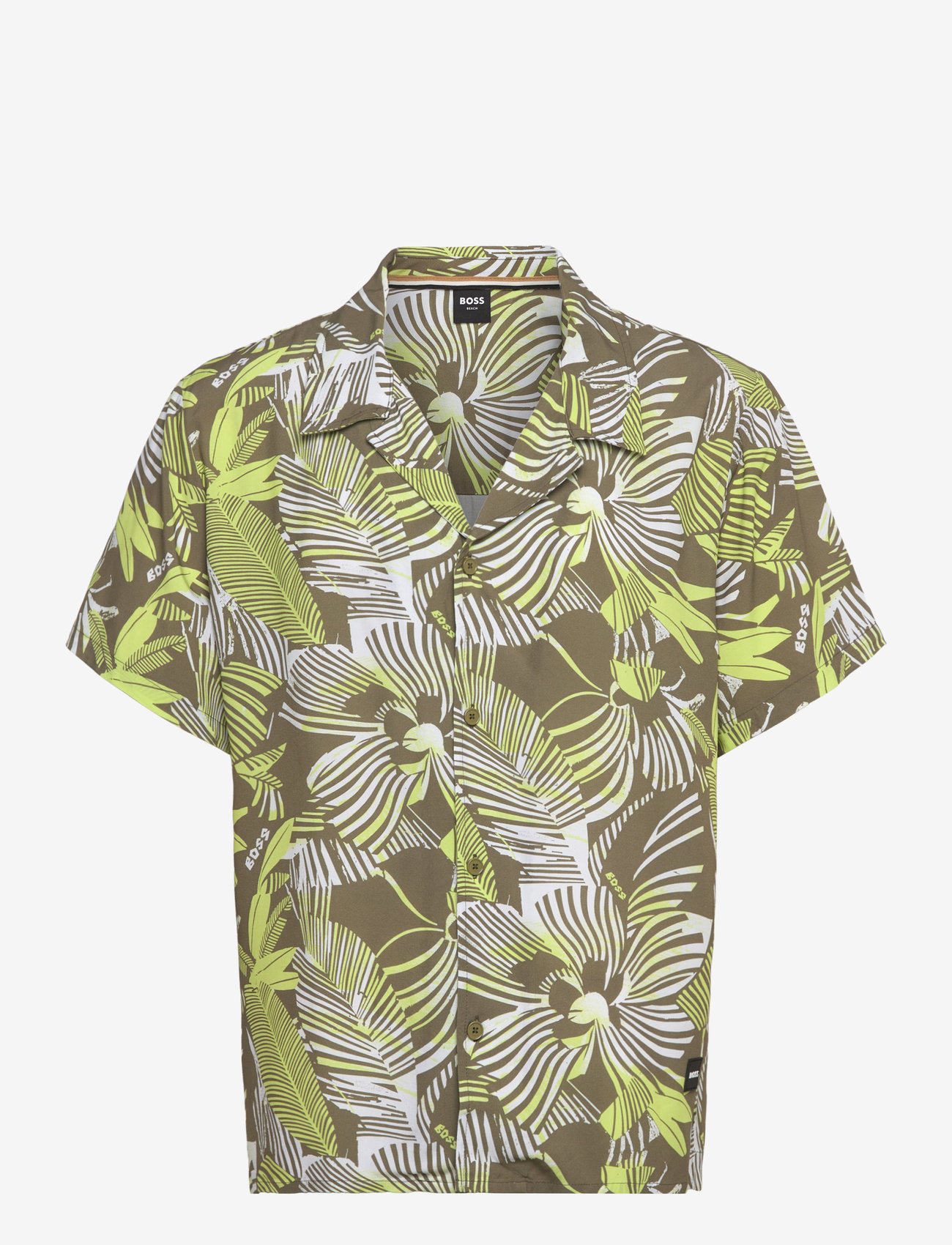 BOSS - Beach Shirt - basic skjortor - medium green - 0