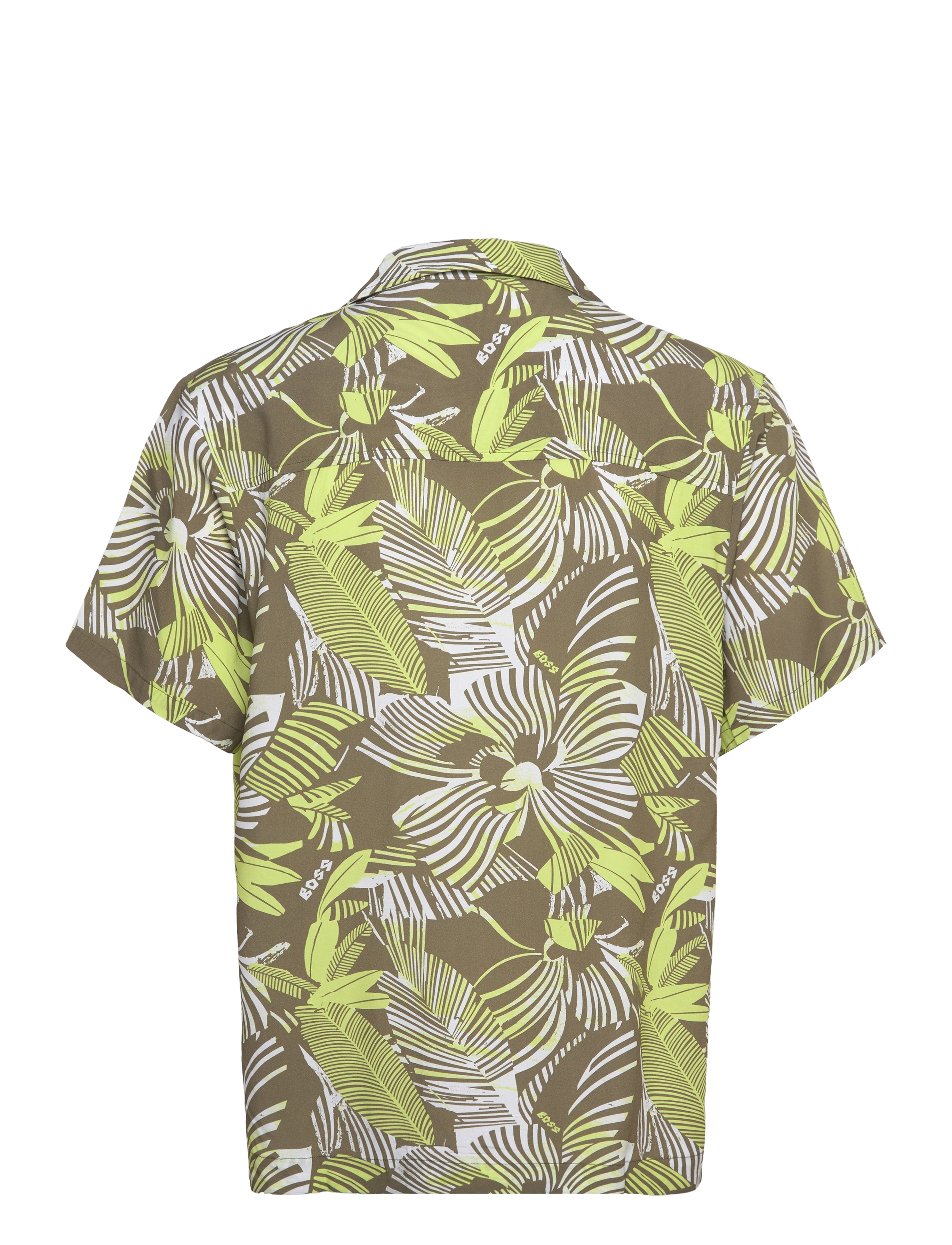 BOSS - Beach Shirt - mönstrade skjortor - medium green - 1