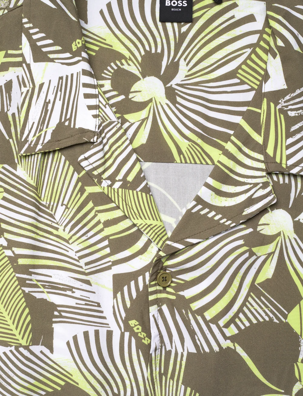 BOSS - Beach Shirt - tavalised t-särgid - medium green - 2