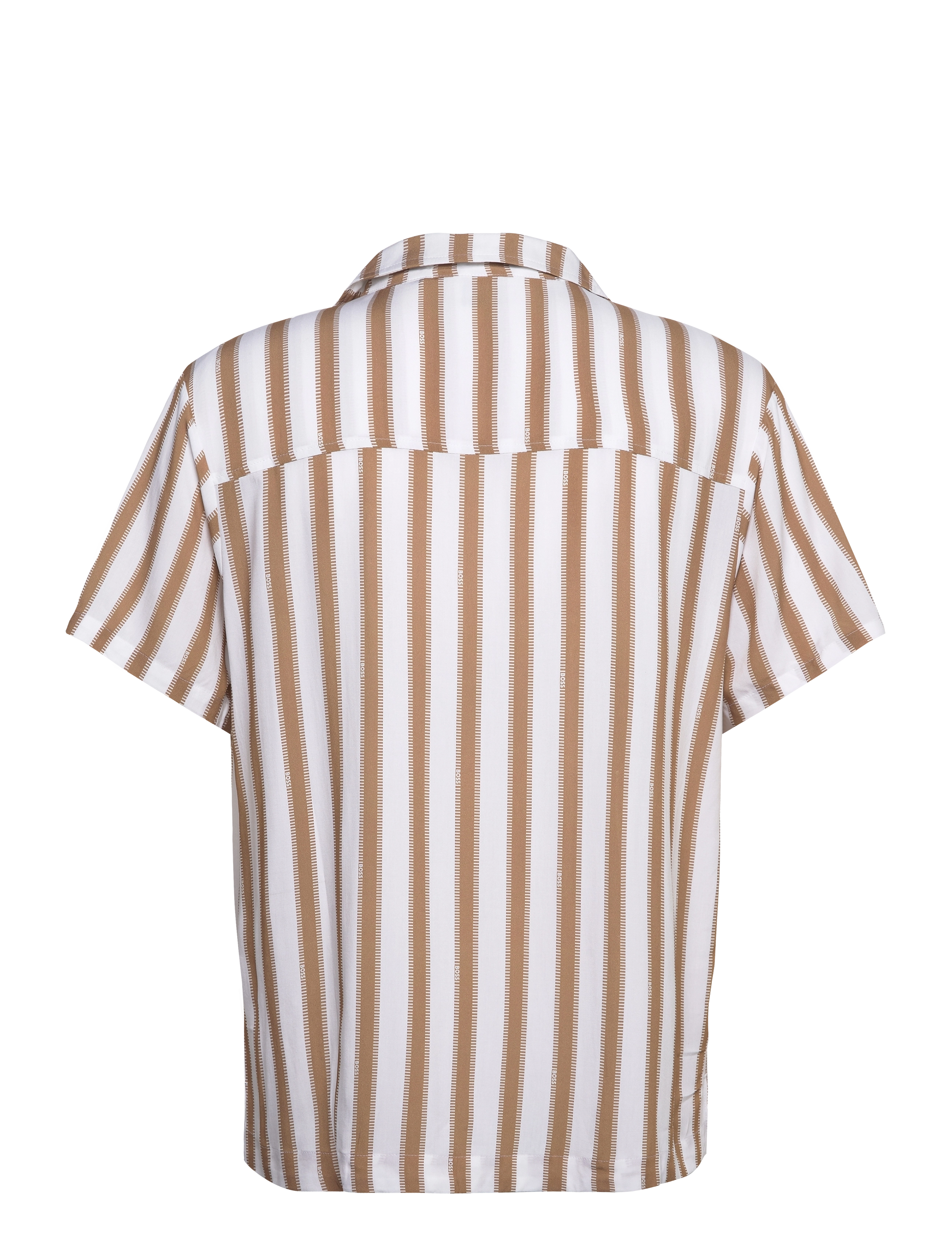 BOSS - Beach Shirt - kortærmede skjorter - natural - 1