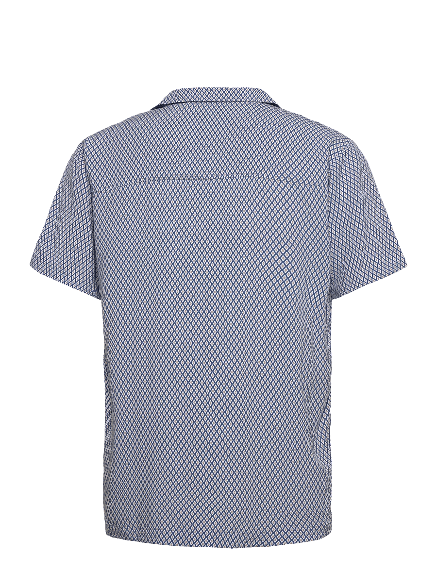 BOSS - Beach Shirt - kurzarmhemden - open blue - 1