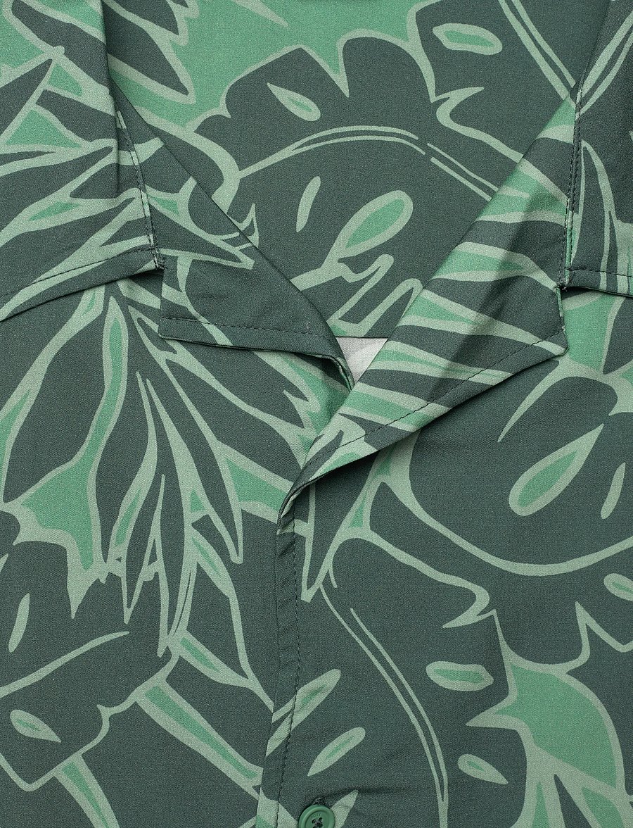 BOSS - Beach Shirt - lühikeste varrukatega särgid - open green - 2