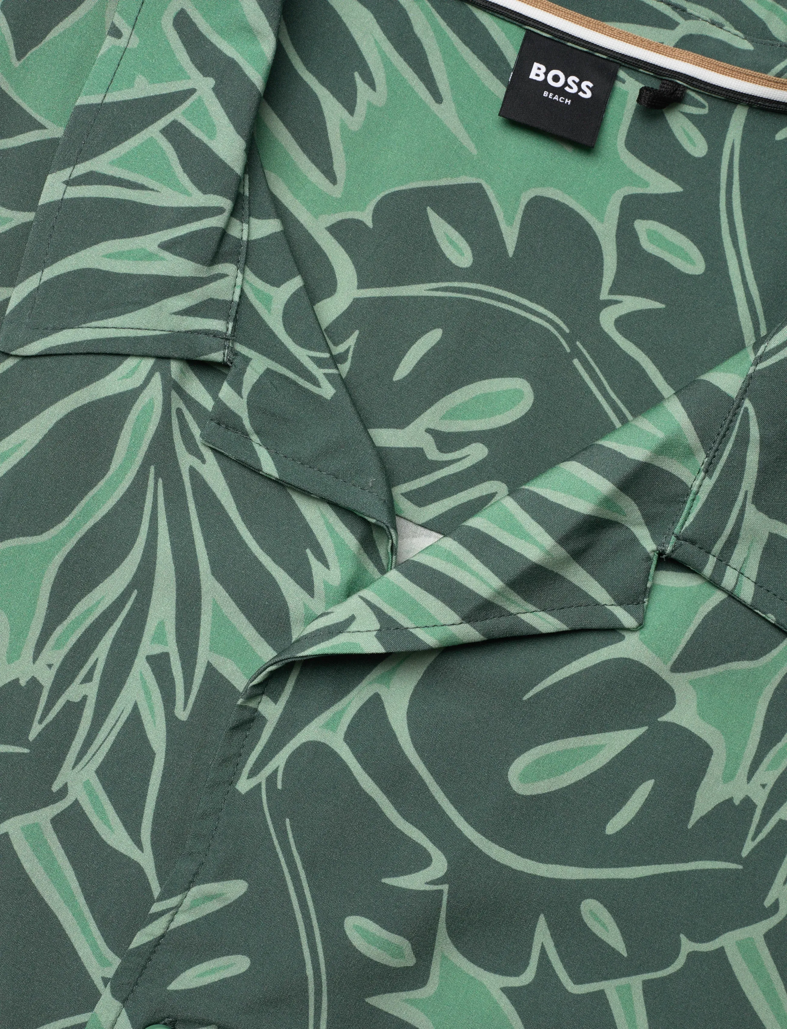 BOSS - Beach Shirt - mönstrade skjortor - open green - 3