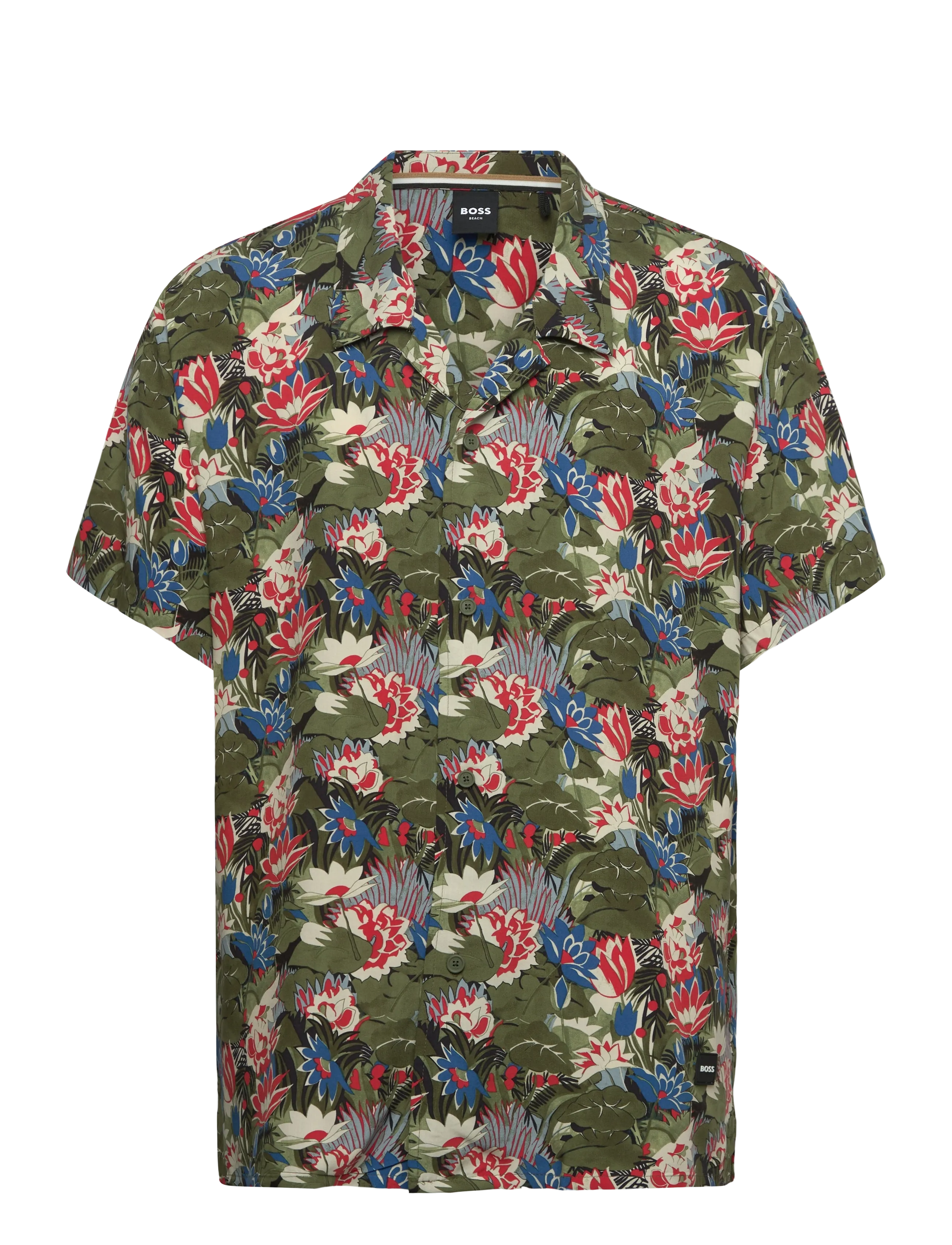 Beach Shirt - OPEN GREEN