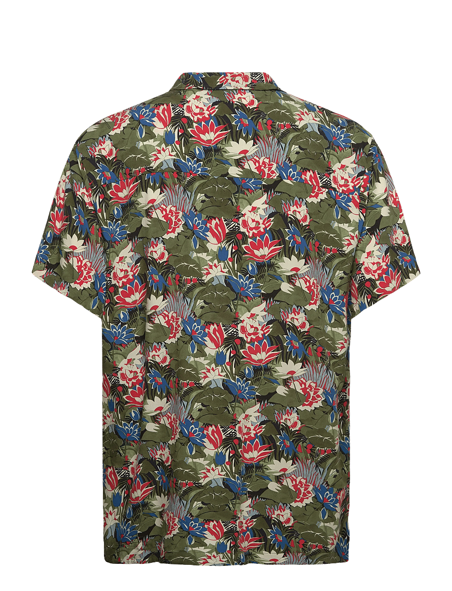 BOSS - Beach Shirt - lühikeste varrukatega särgid - open green - 2