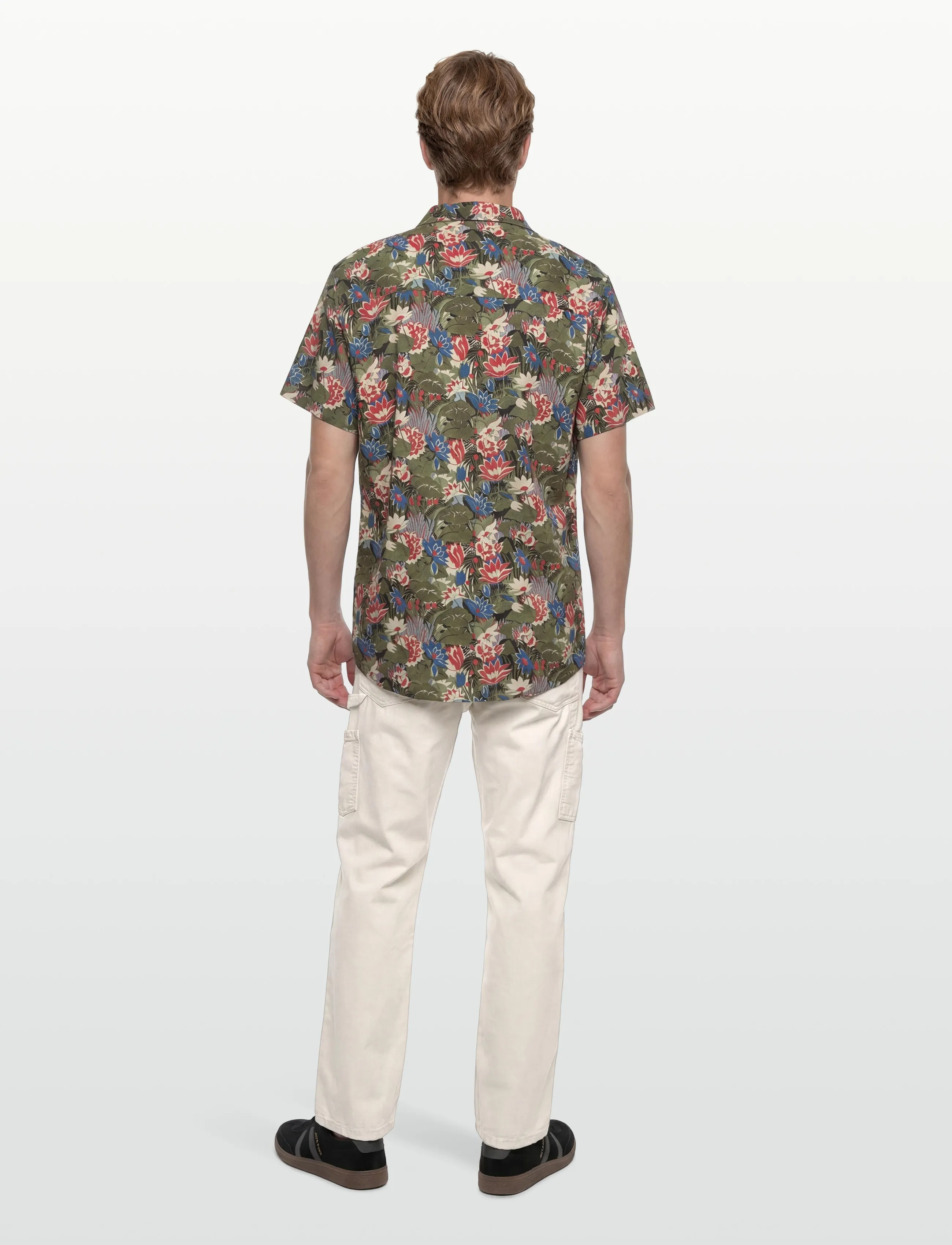 BOSS - Beach Shirt - mønstrede skjorter - open green - 4