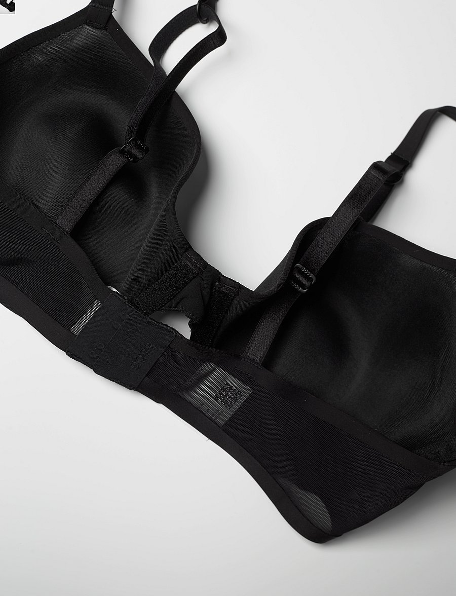 BOSS - PADDED DEMI B.BODY - t-shirt bh'er - black - 3