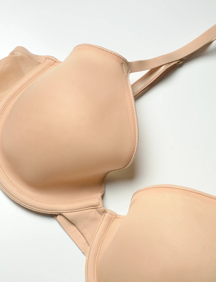 BOSS - PADDED DEMI B.BODY - t-shirt bh:ar - light beige - 2