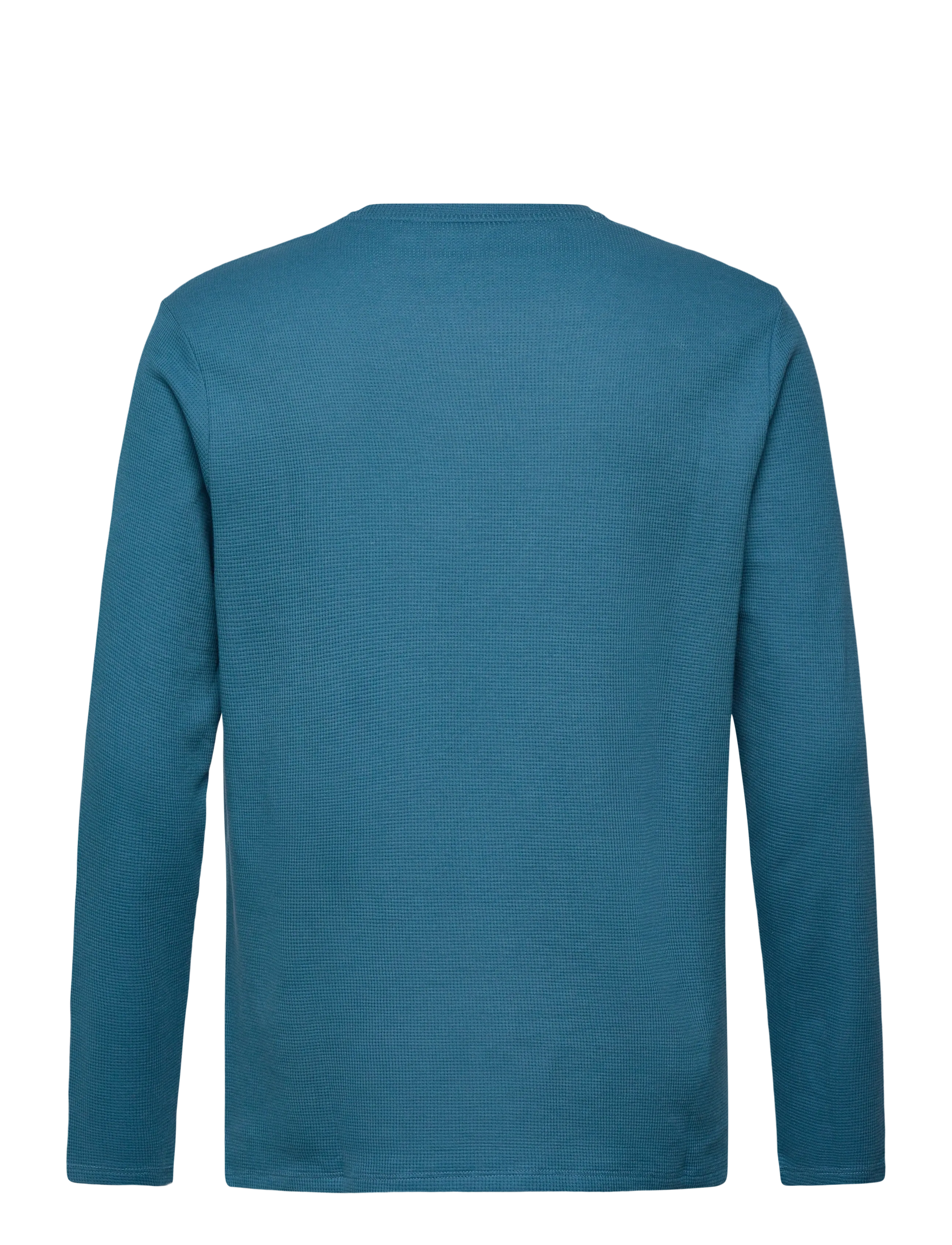BOSS - Waffle LS-Shirt - pyjama tops - open blue - 1