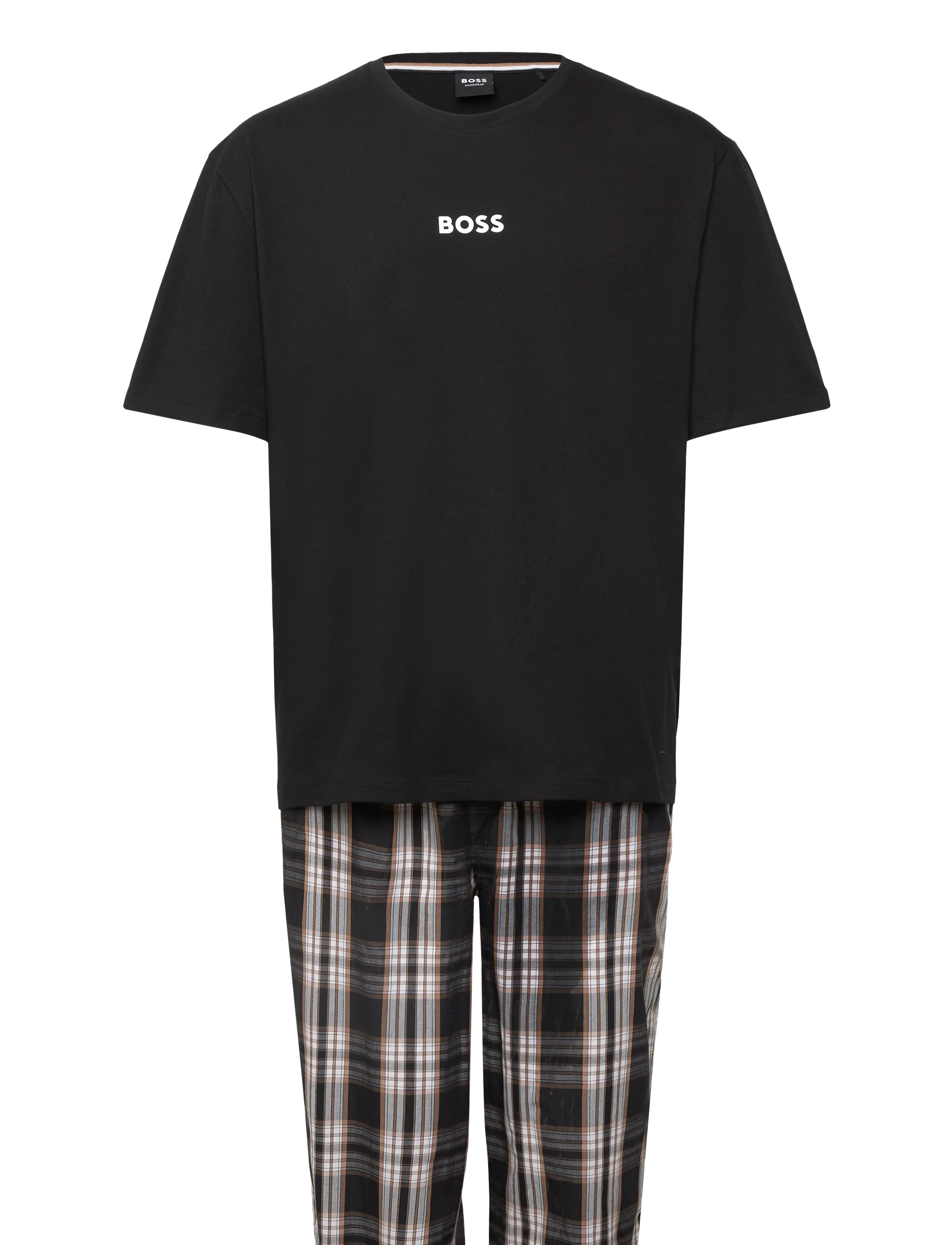 Easy Long Set TShirt - BLACK