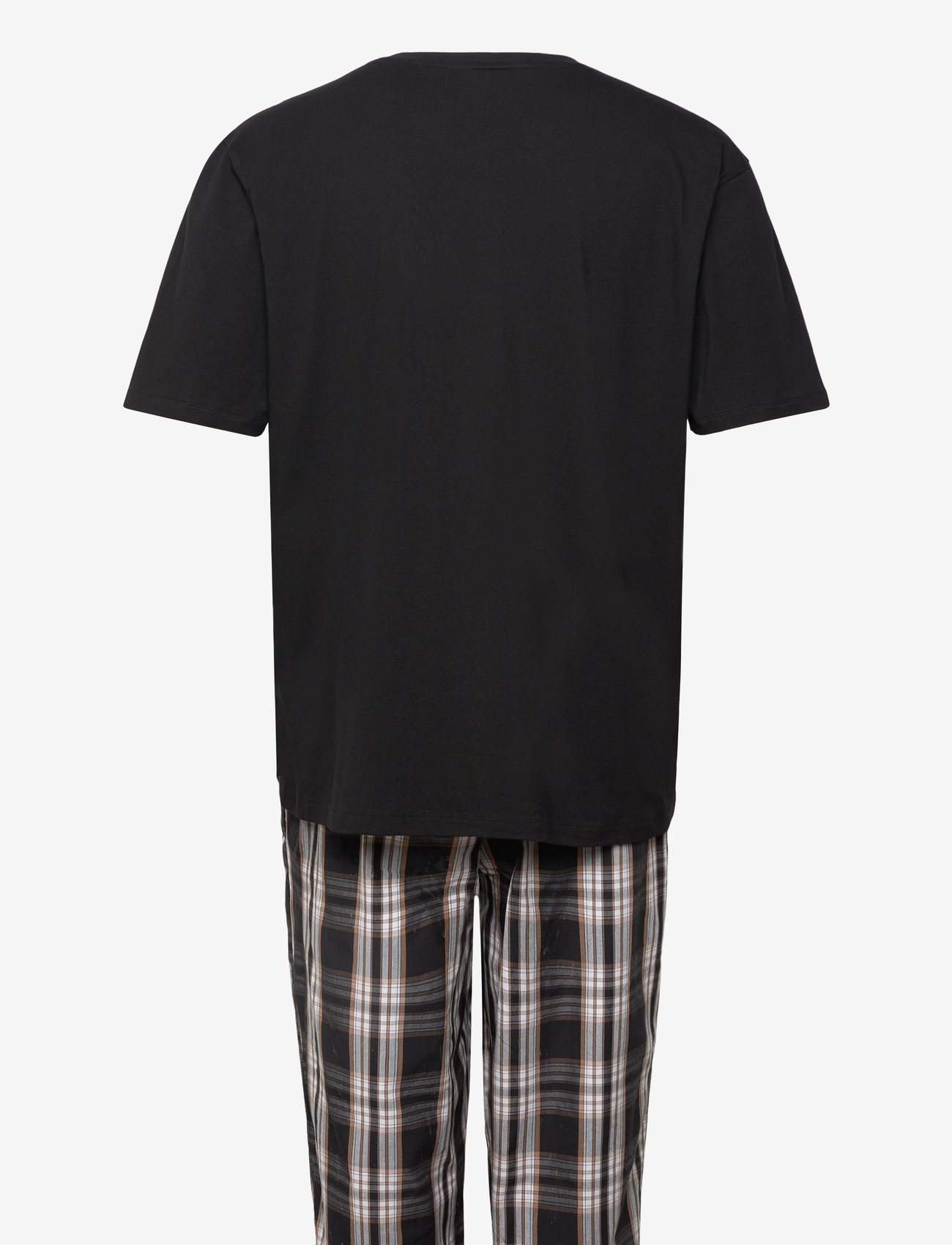 BOSS - Easy Long Set TShirt - pyjamasets - black - 1