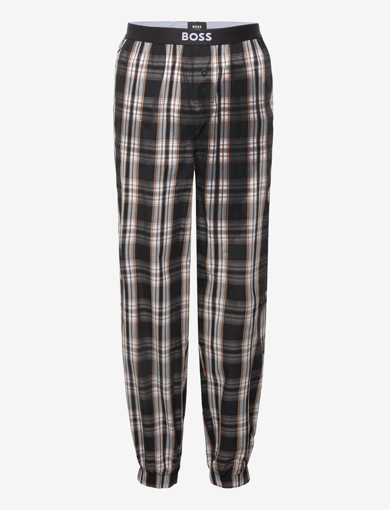 BOSS - Easy Long Set TShirt - pyjamasets - black - 2