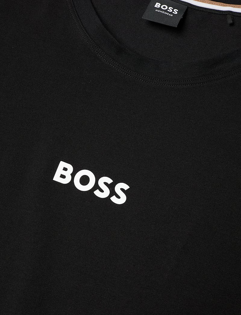 BOSS - Easy Long Set TShirt - nattøj sæt - black - 4