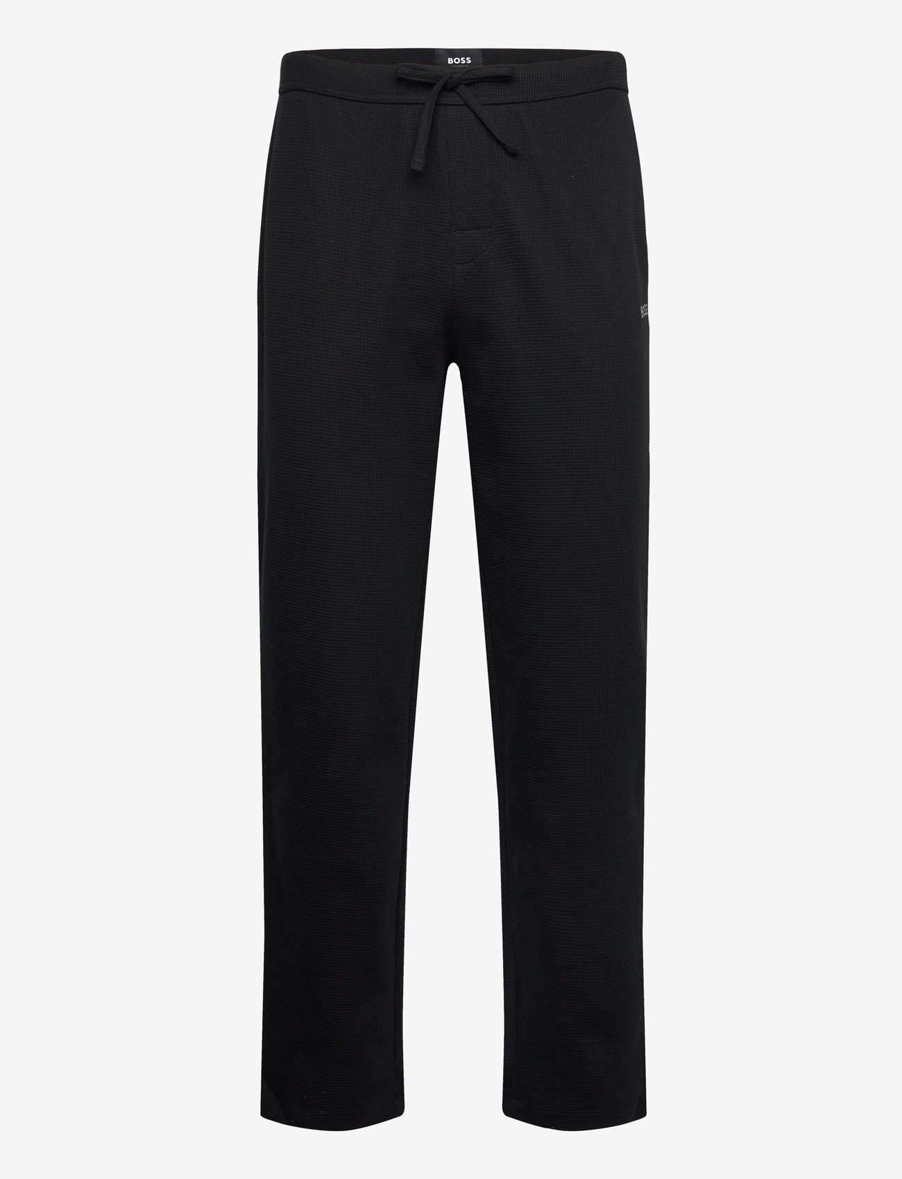 BOSS - Waffle Pants - pyjama bottoms - black - 0