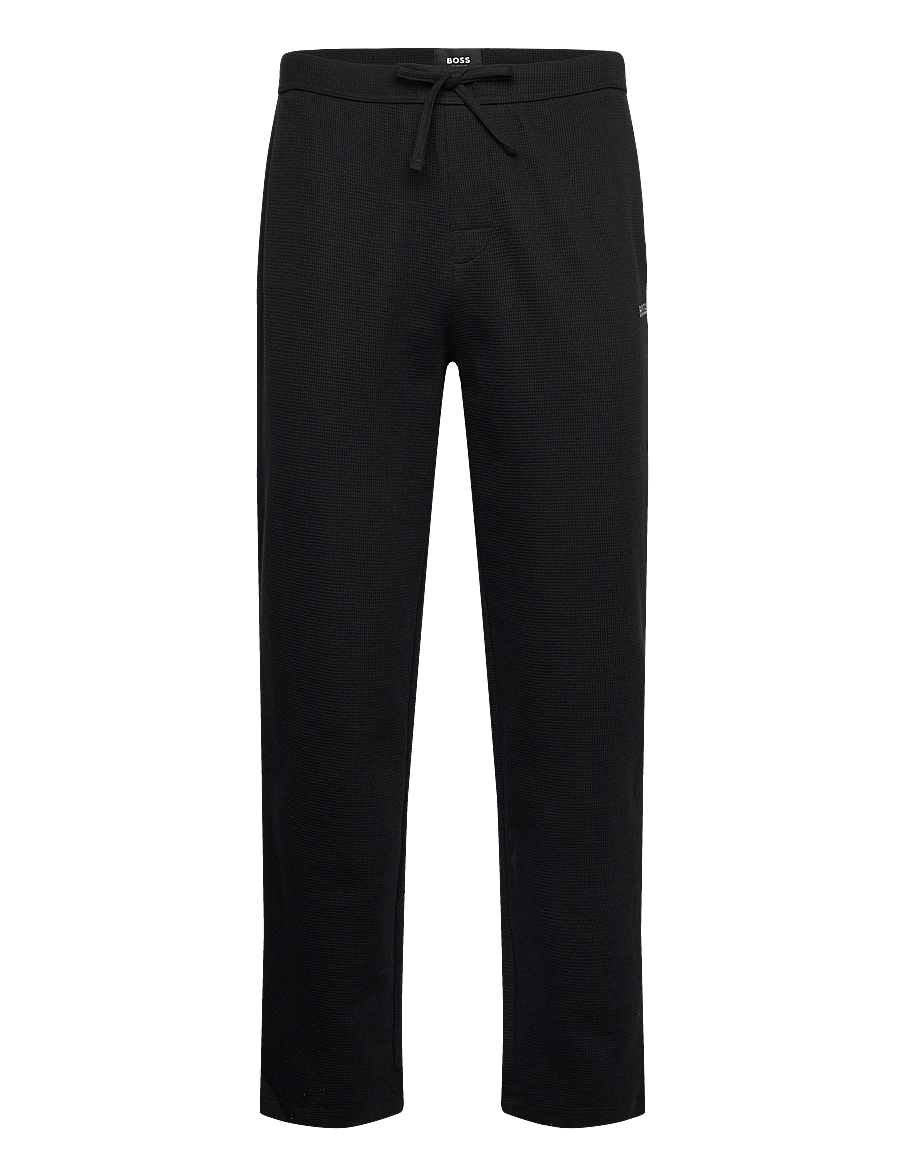 BOSS - Waffle Pants - pyjama bottoms - black - 0