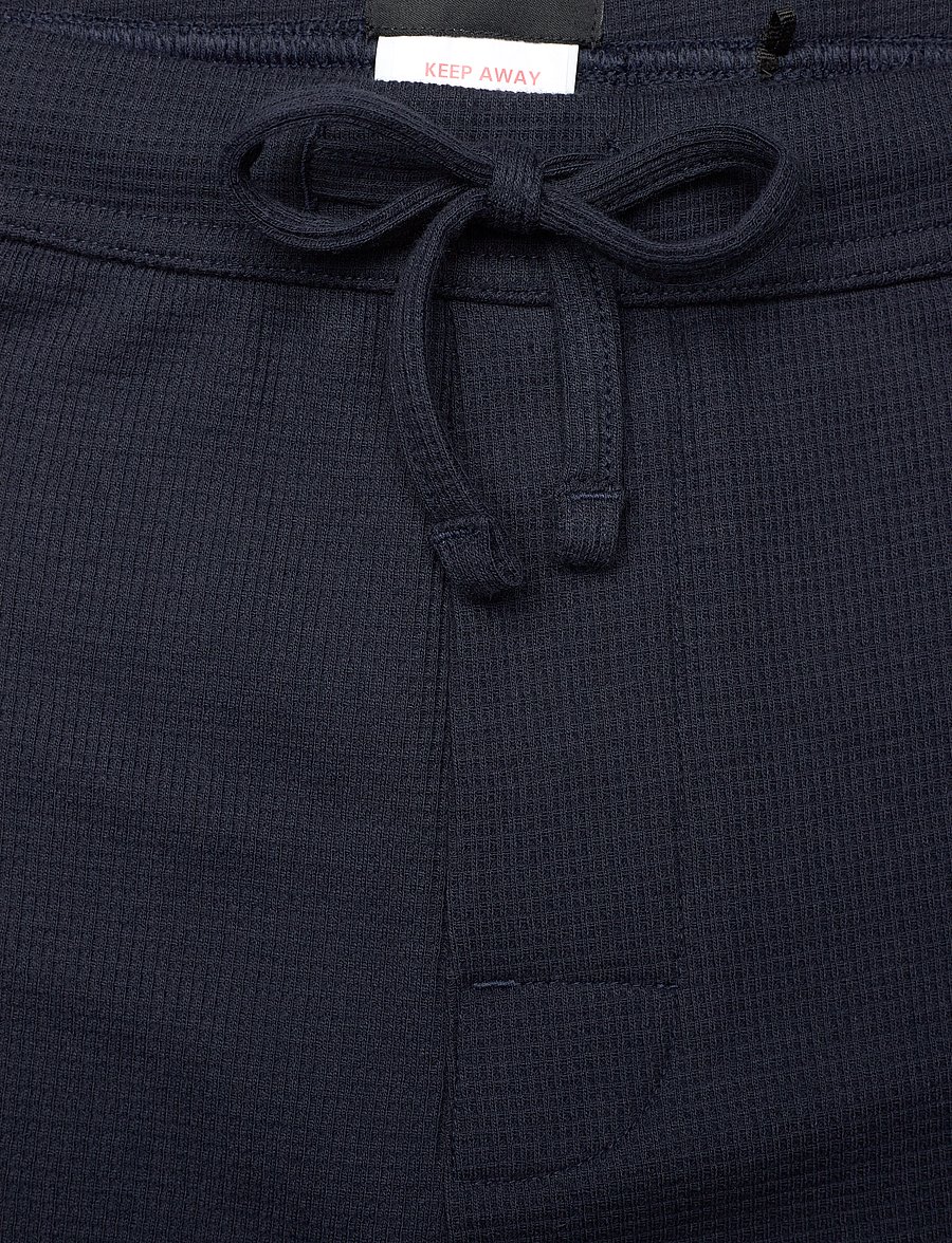 BOSS - Waffle Pants - pyjama bottoms - dark blue - 2