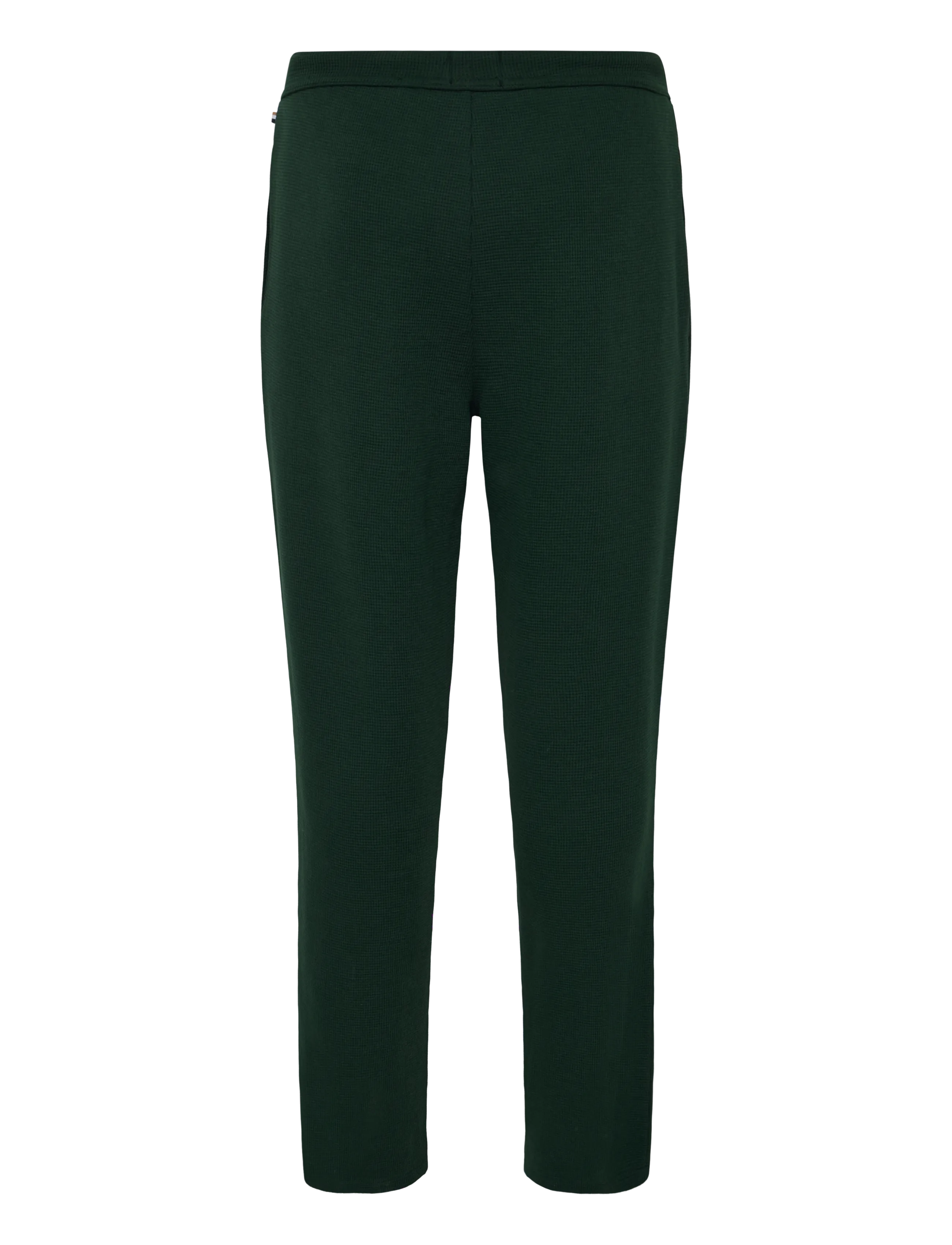 BOSS - Waffle Pants - pyjamahosen - dark green - 1