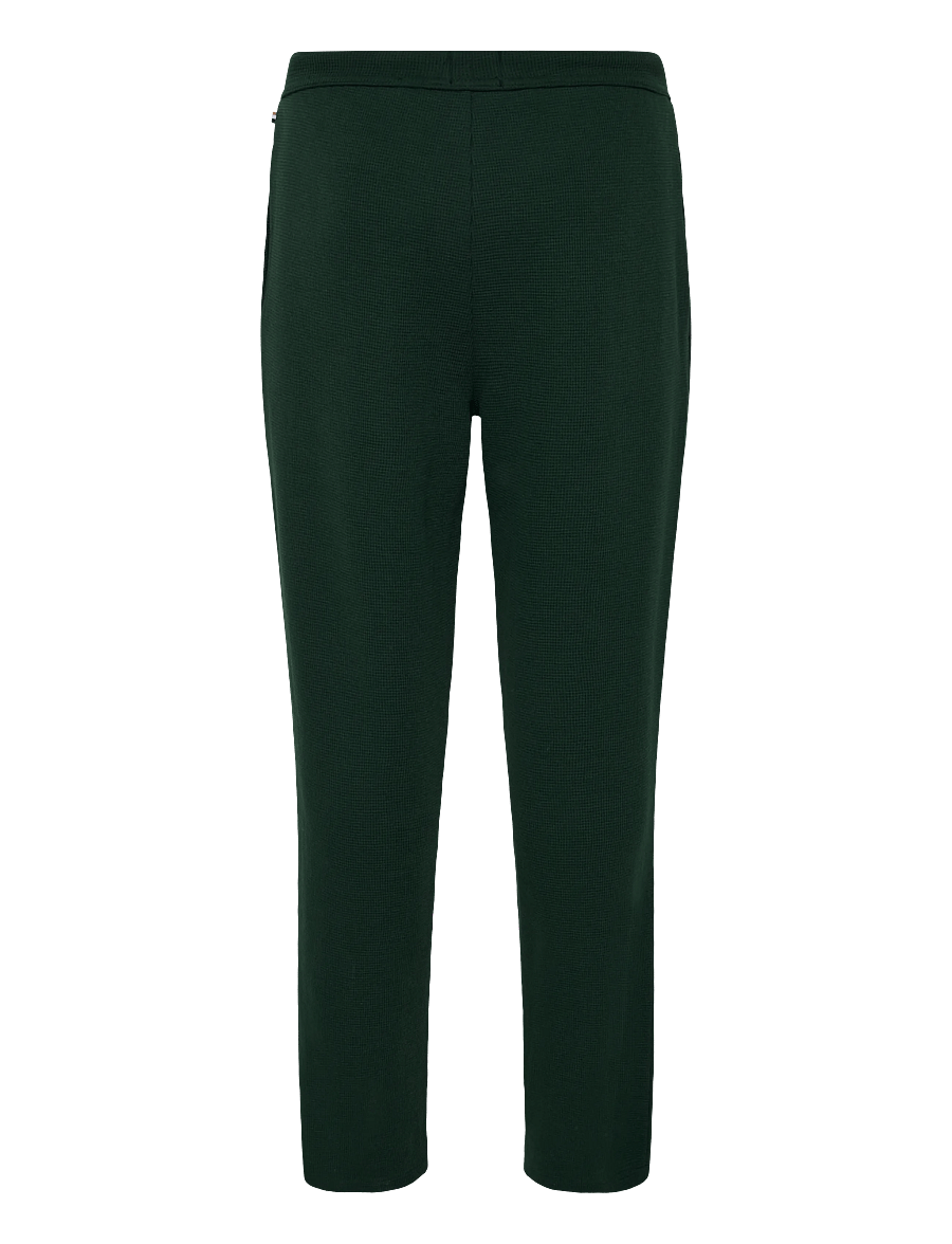 BOSS - Waffle Pants - pyjamahosen - dark green - 1