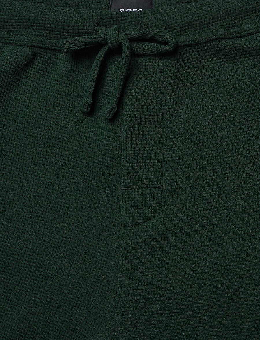 BOSS - Waffle Pants - pyjamahosen - dark green - 2