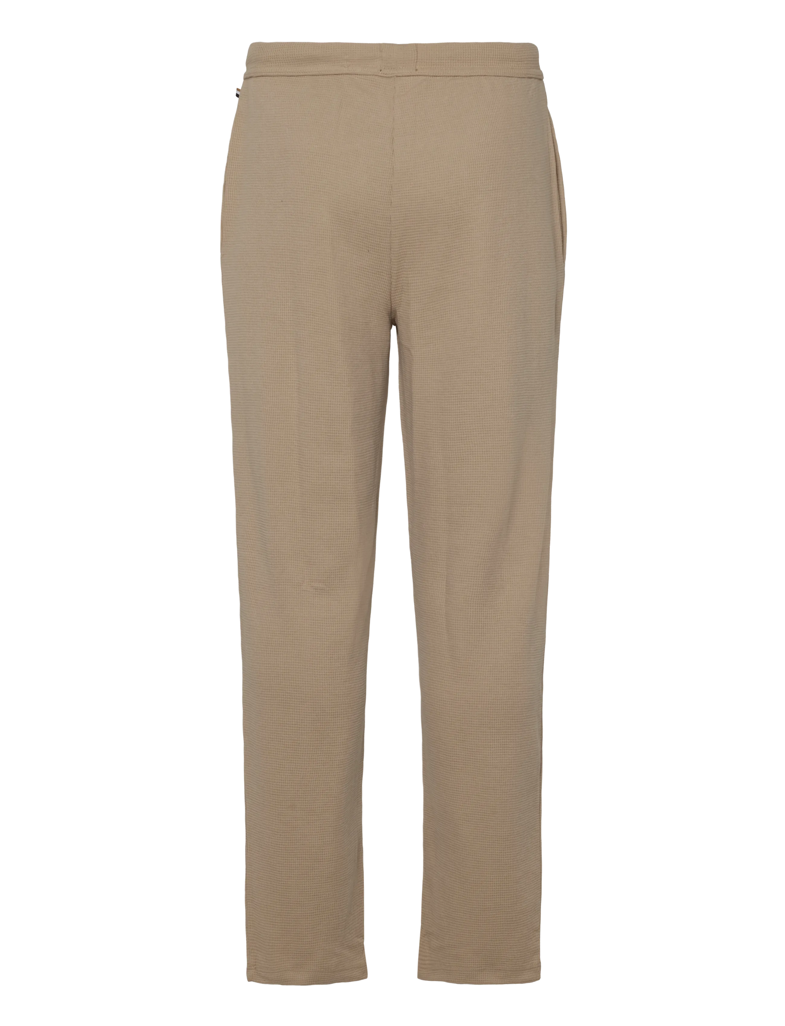 BOSS - Waffle Pants - natbukser - light beige - 1