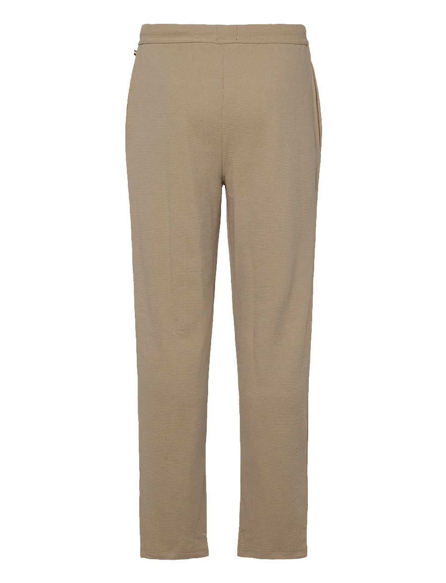 BOSS - Waffle Pants - natbukser - light beige - 1