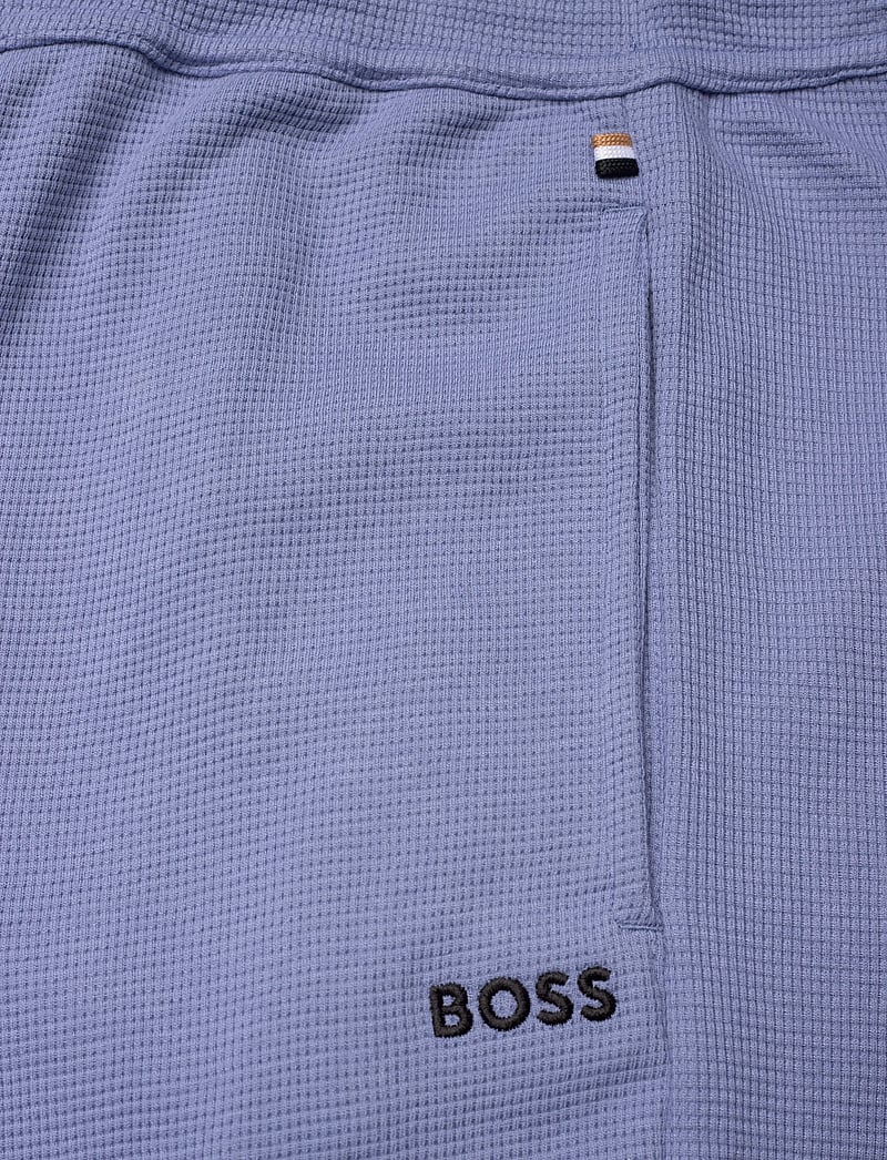 BOSS - Waffle Pants - natbukser - light/pastel blue - 2