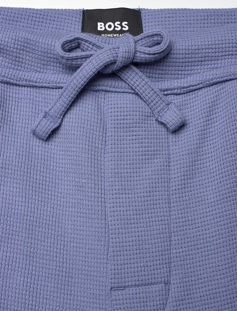 BOSS - Waffle Pants - natbukser - light/pastel blue - 3