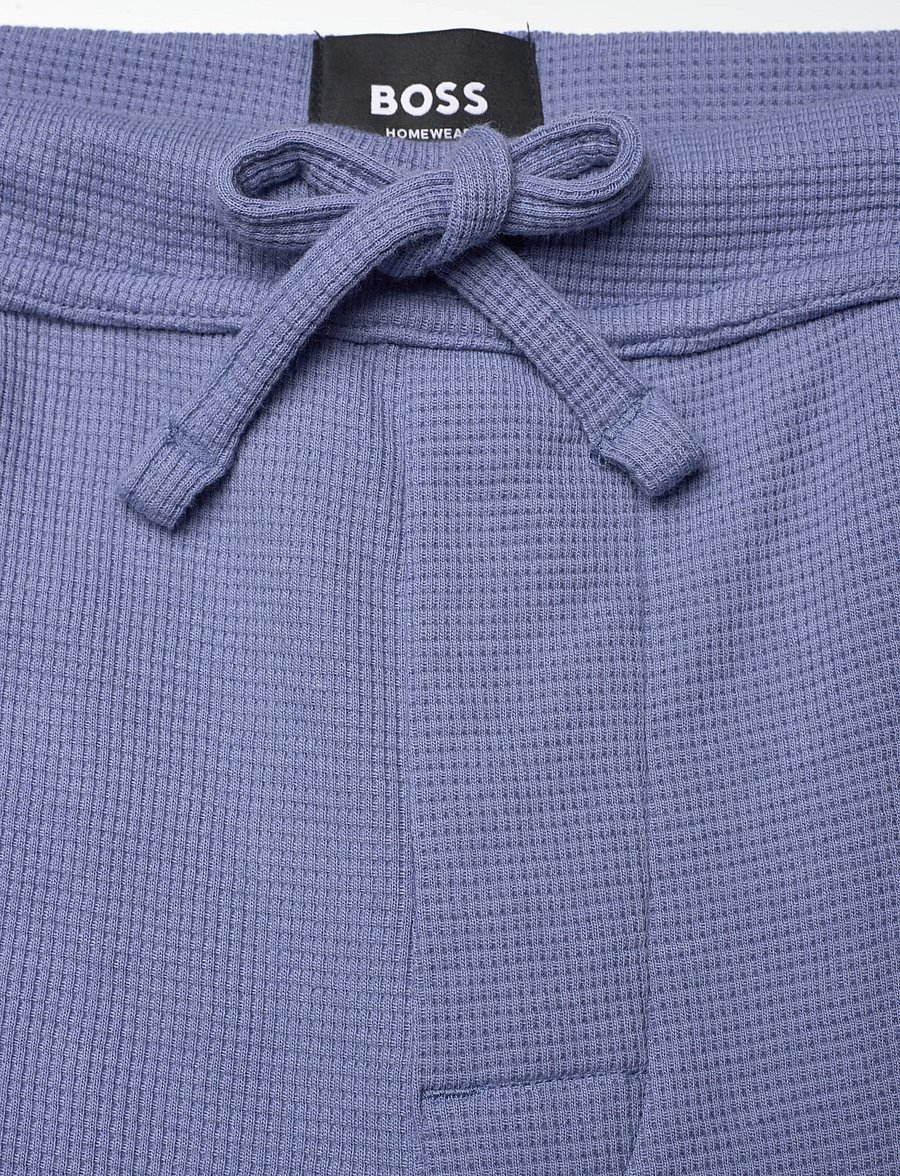 BOSS - Waffle Pants - pysjbukser - light/pastel blue - 3
