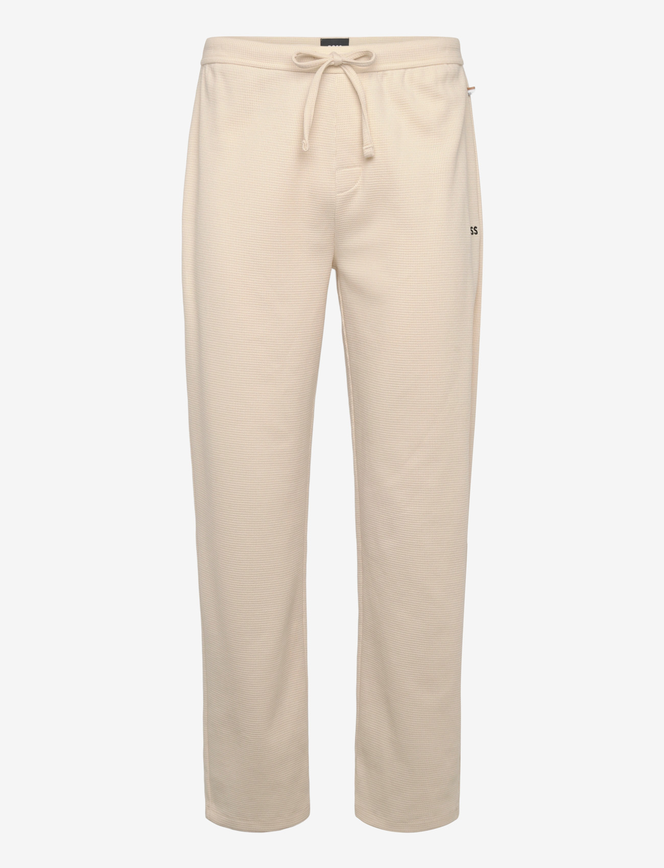 BOSS - Waffle Pants - natbukser - open white - 0