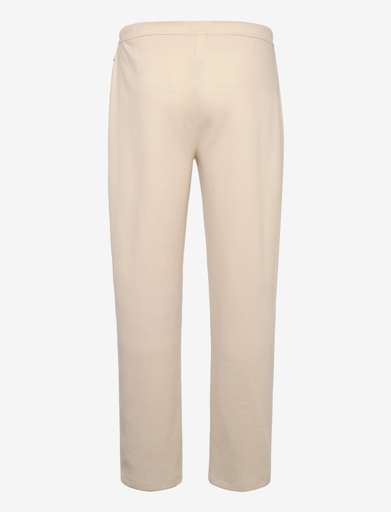 BOSS - Waffle Pants - natbukser - open white - 1