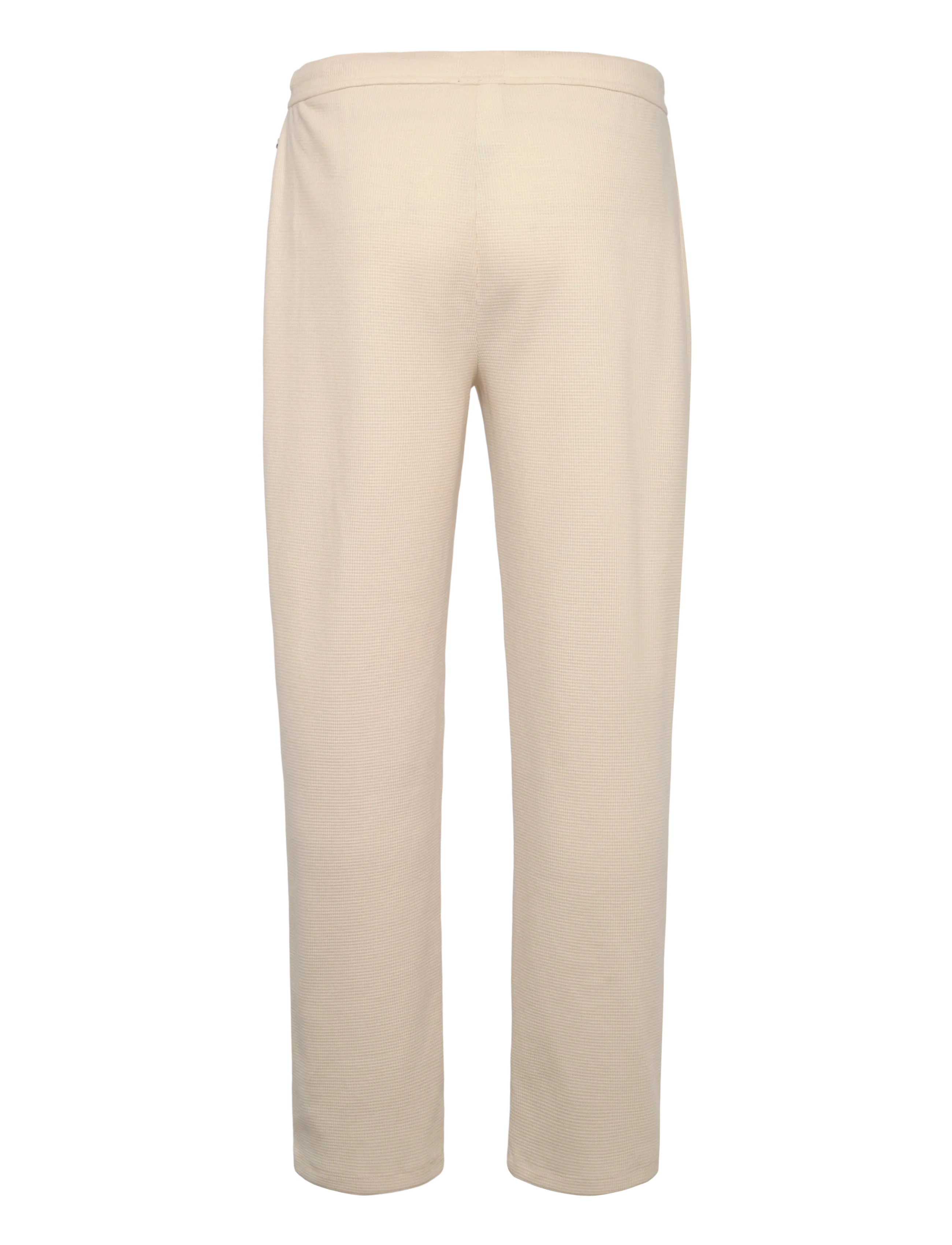 BOSS - Waffle Pants - natbukser - open white - 1