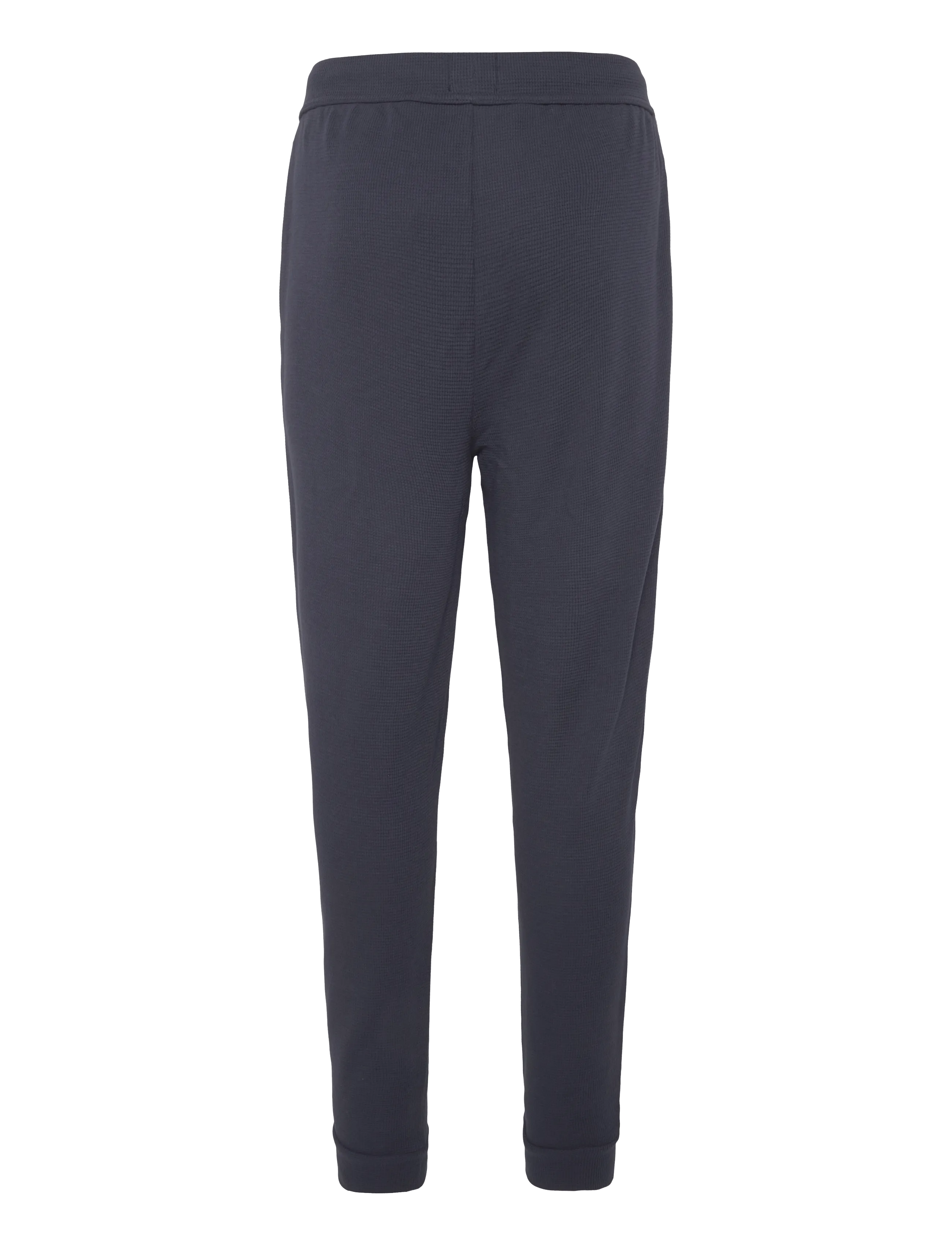 BOSS - Waffle Pants Cuff - pyjamahosen - dark blue - 1