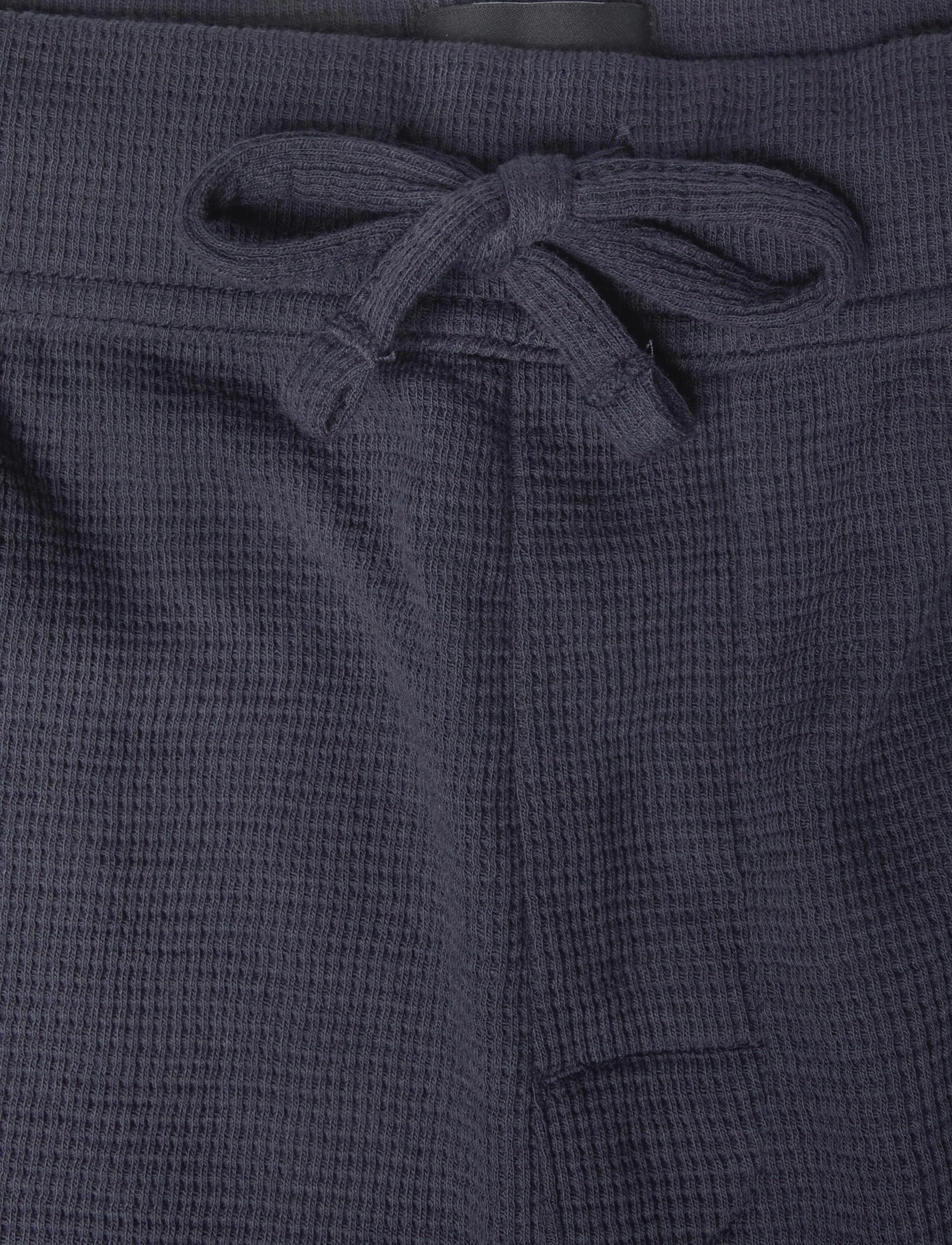 BOSS - Waffle Pants Cuff - pyjamahosen - dark blue - 2