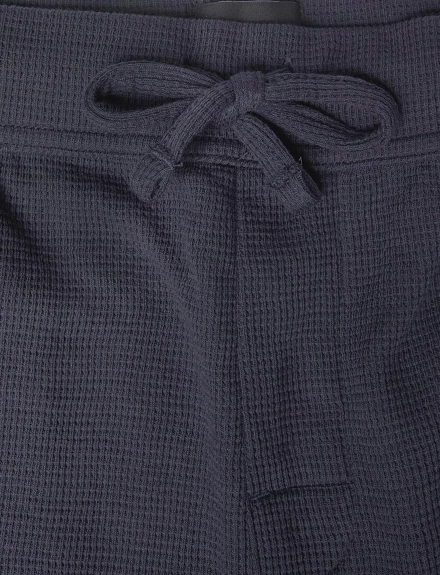 BOSS - Waffle Pants Cuff - pyjamahosen - dark blue - 2