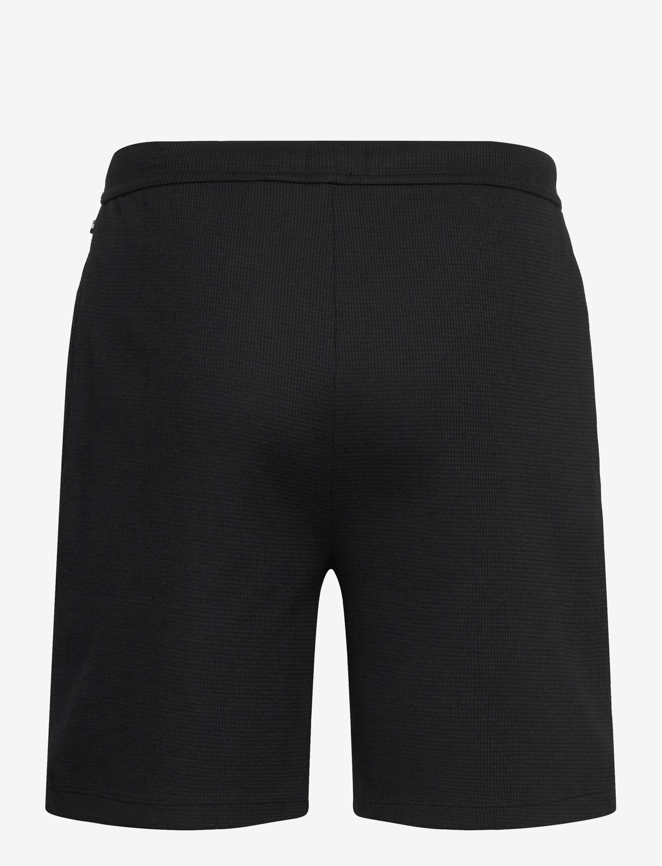 BOSS - Waffle Shorts - sweatshorts - black - 1