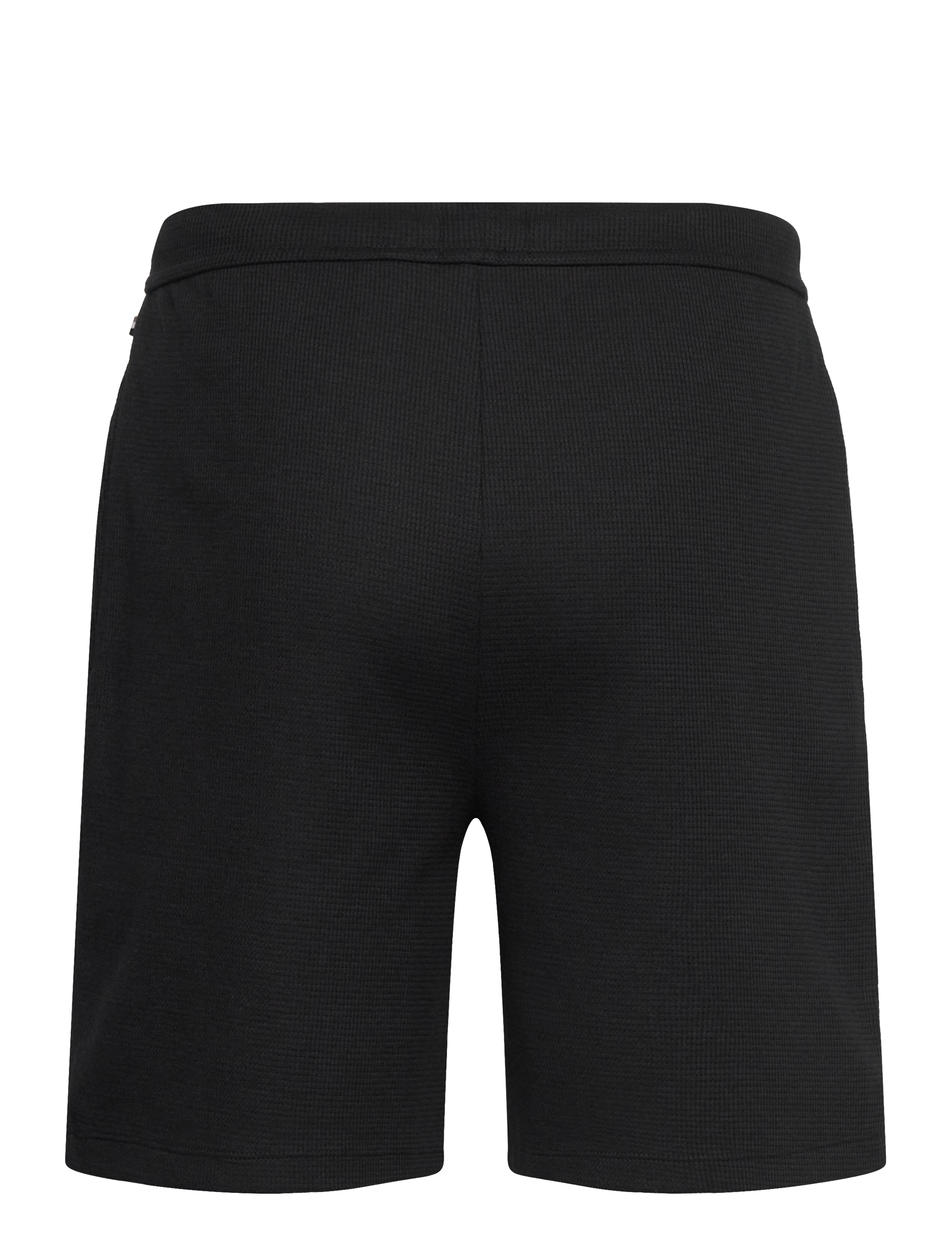 BOSS - Waffle Shorts - laveste priser - black - 1