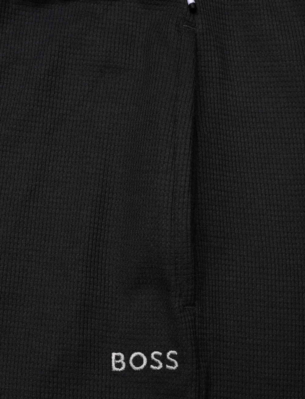 BOSS - Waffle Shorts - lühikesed dressipüksid - black - 2