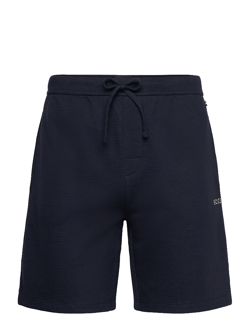 BOSS - Waffle Shorts - sweatshorts - dark blue - 0